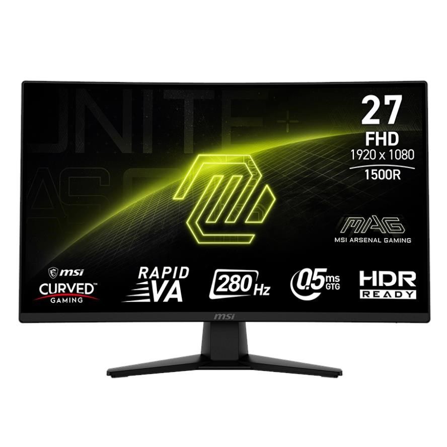 MSI MAG 274CXF 27' FHD 280Hz Curved Gaming Monitor