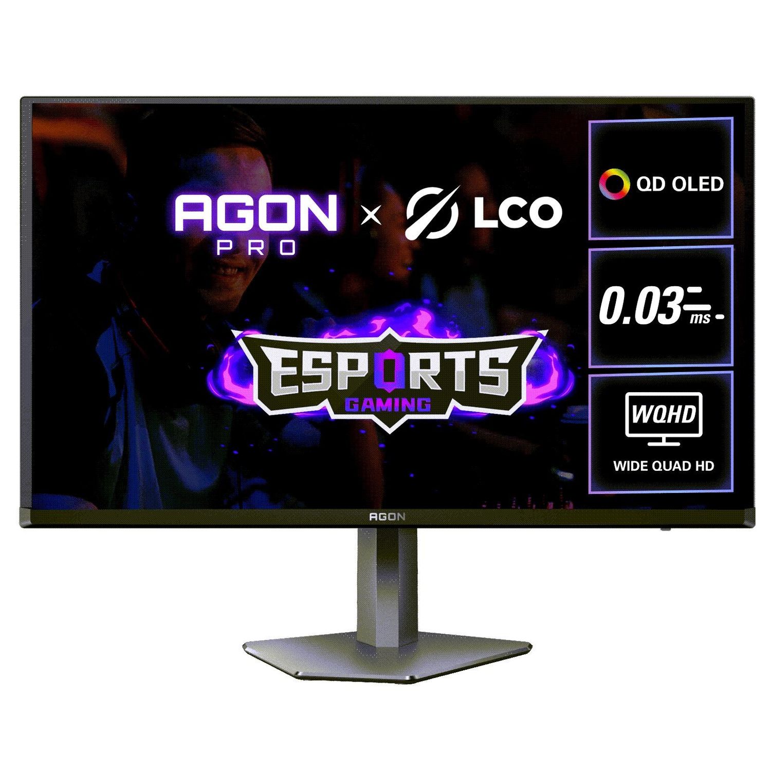 AOC AGON AG346UCD 34' WQHD QD-OLED 175Hz Curved Gaming Monitor