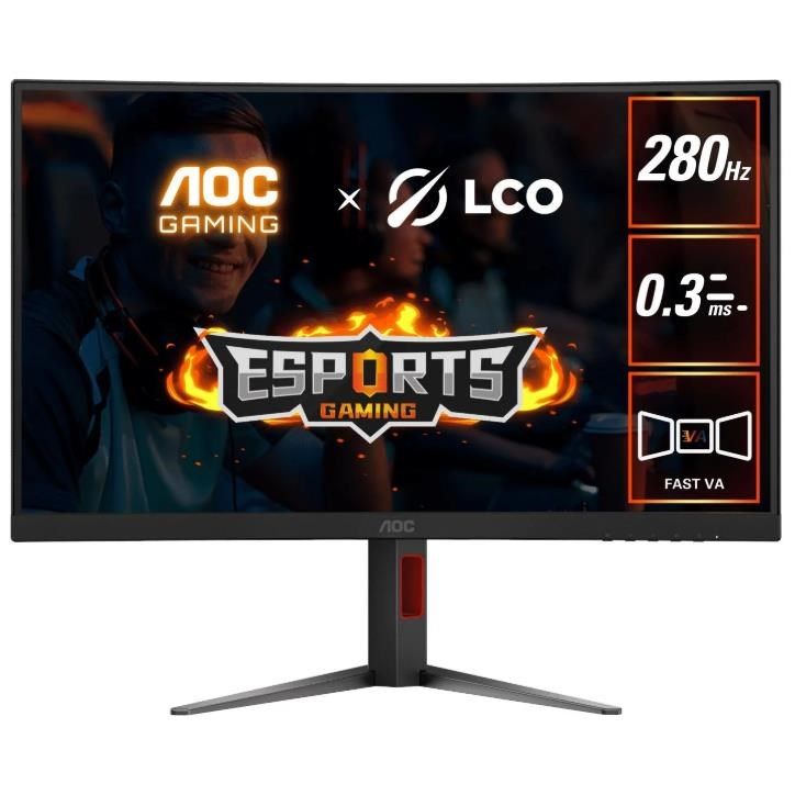 AOC C27G4Z 27' FHD 280Hz Curved Gaming Monitor