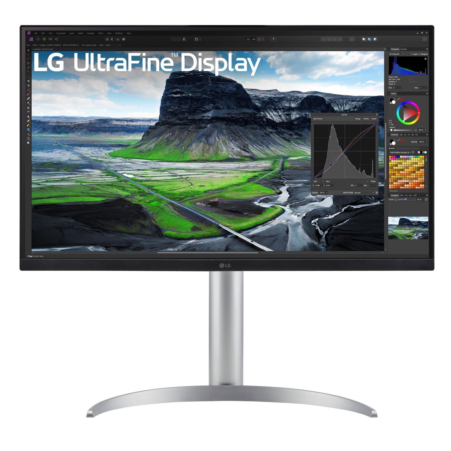 LG 27UQ850V-W UltraFine 27� 4K UHD USB-C 90W Monitor