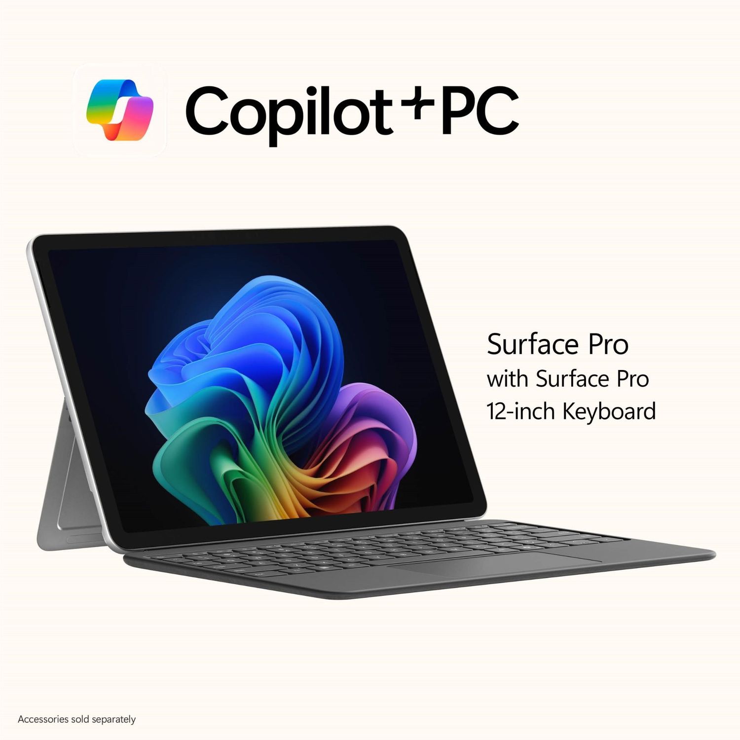 Microsoft Surface Pro Copilot+ AI PC 12' Snapdragon X Plus 8 core/16GB/256GB (Platinum)