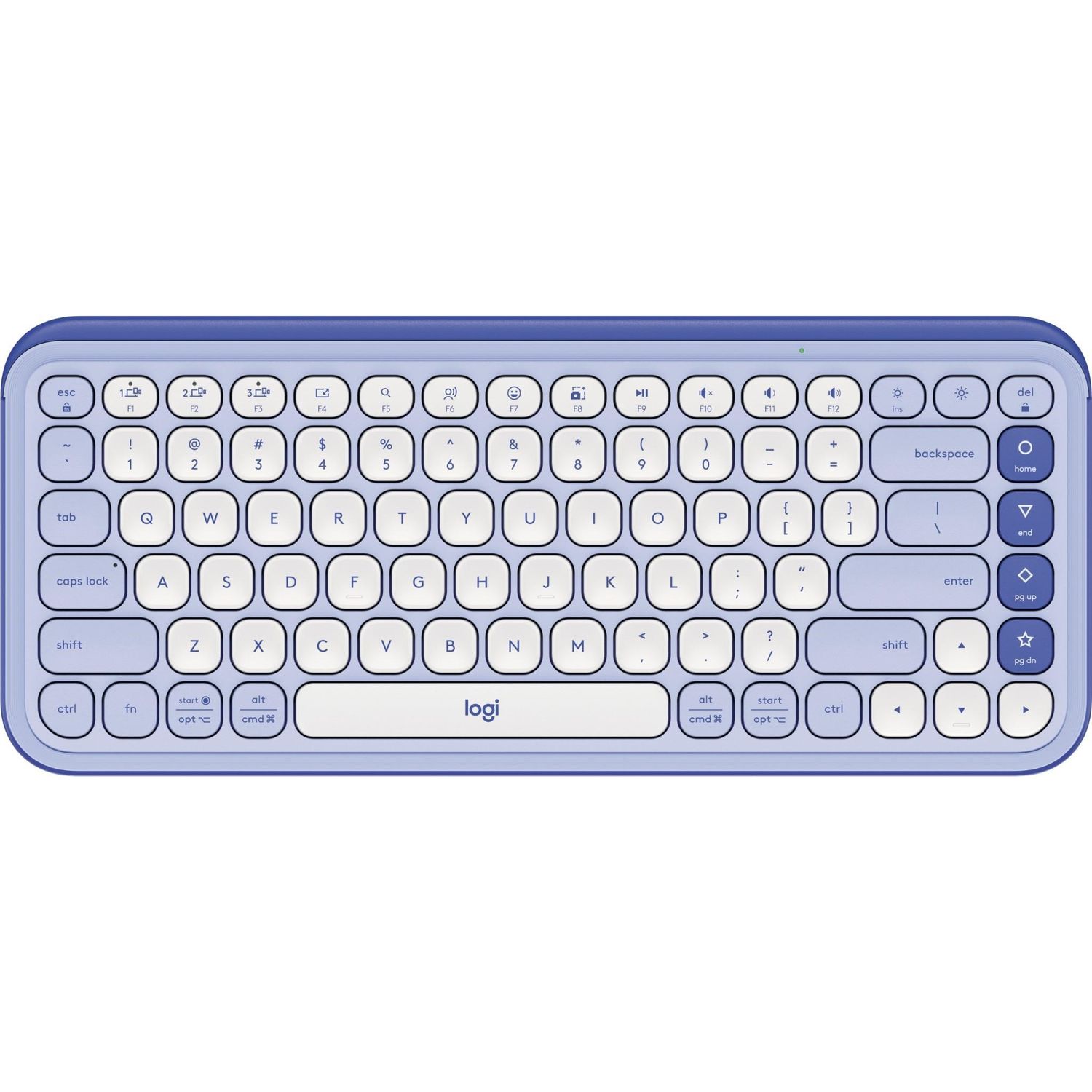 Logitech POP Icon Keys Wireless Keyboard (Lilac)