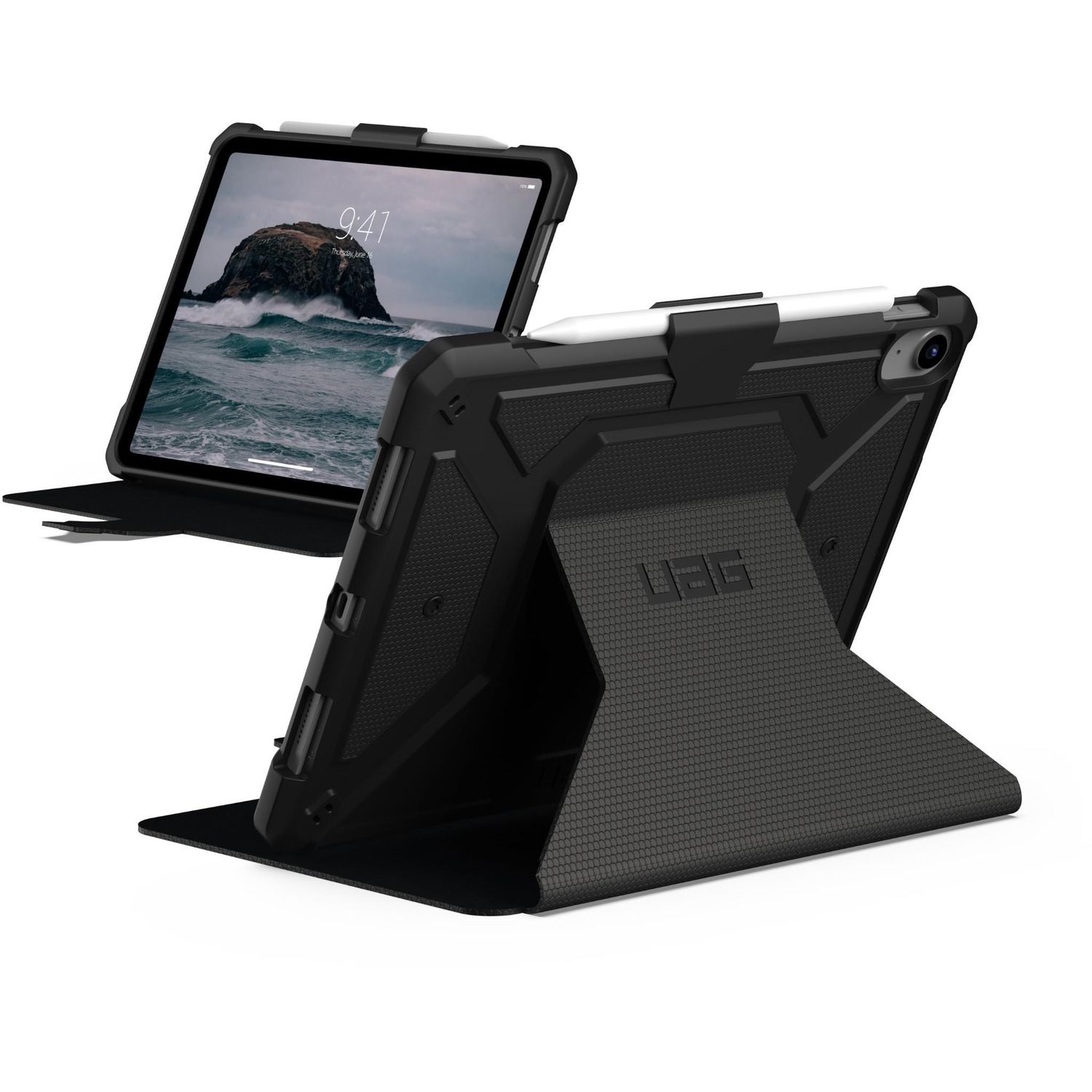 UAG Metropolis Case for iPad A16/10.9' 10th Gen (Black)
