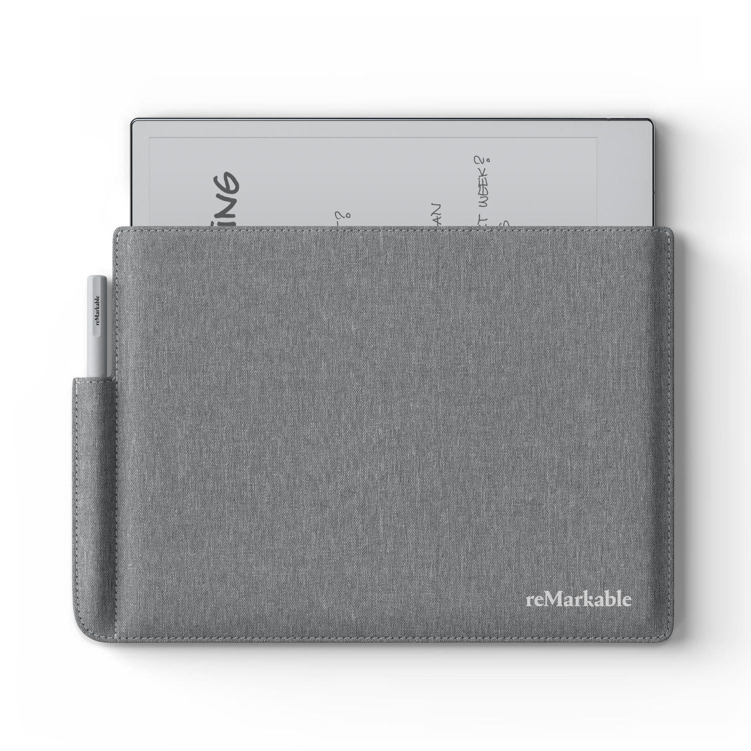 reMarkable Polymer Weave Folio for reMarkable 2 Paper Tablet (Grey)