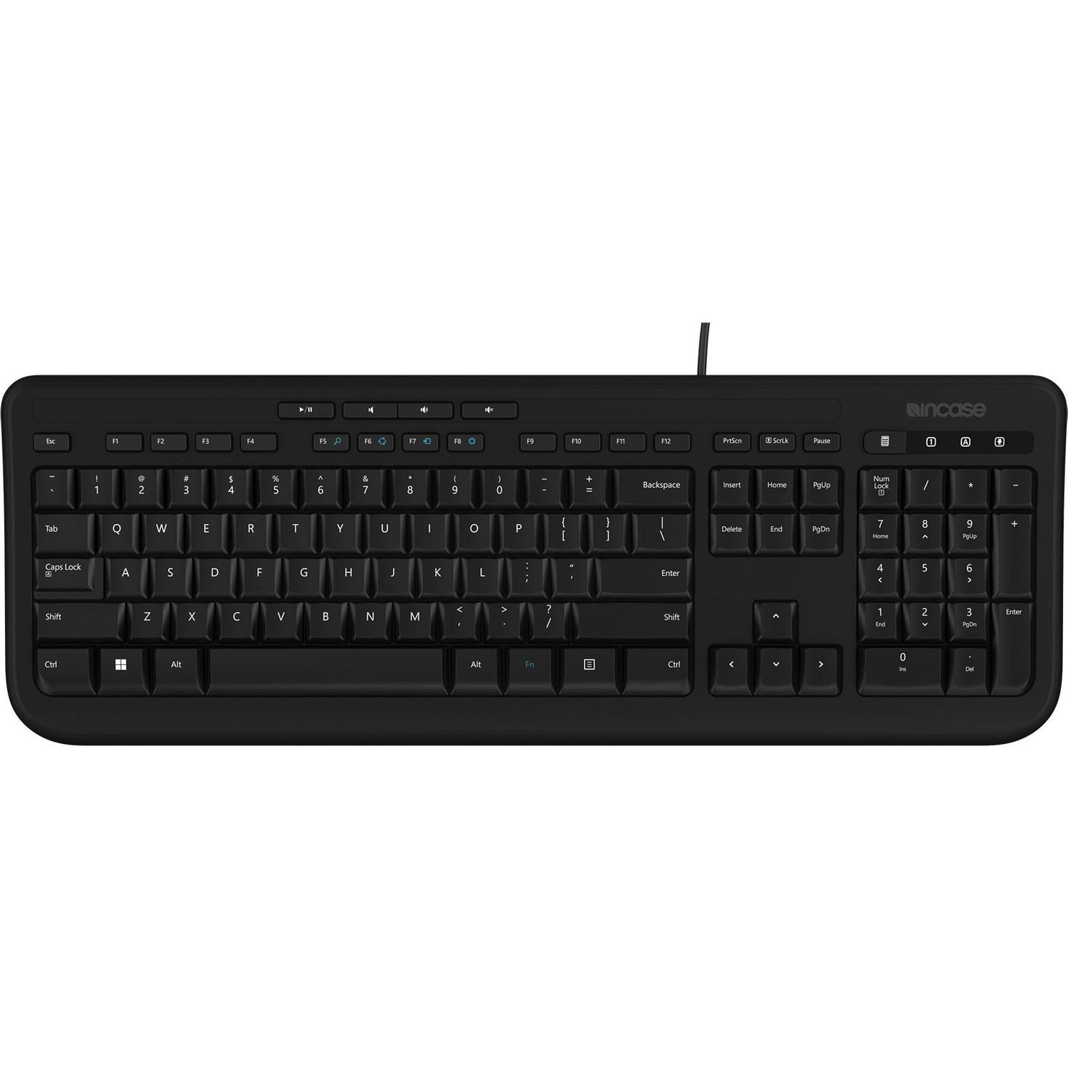 Incase Wired Keyboard 600 Designed by Microsoft (Black)