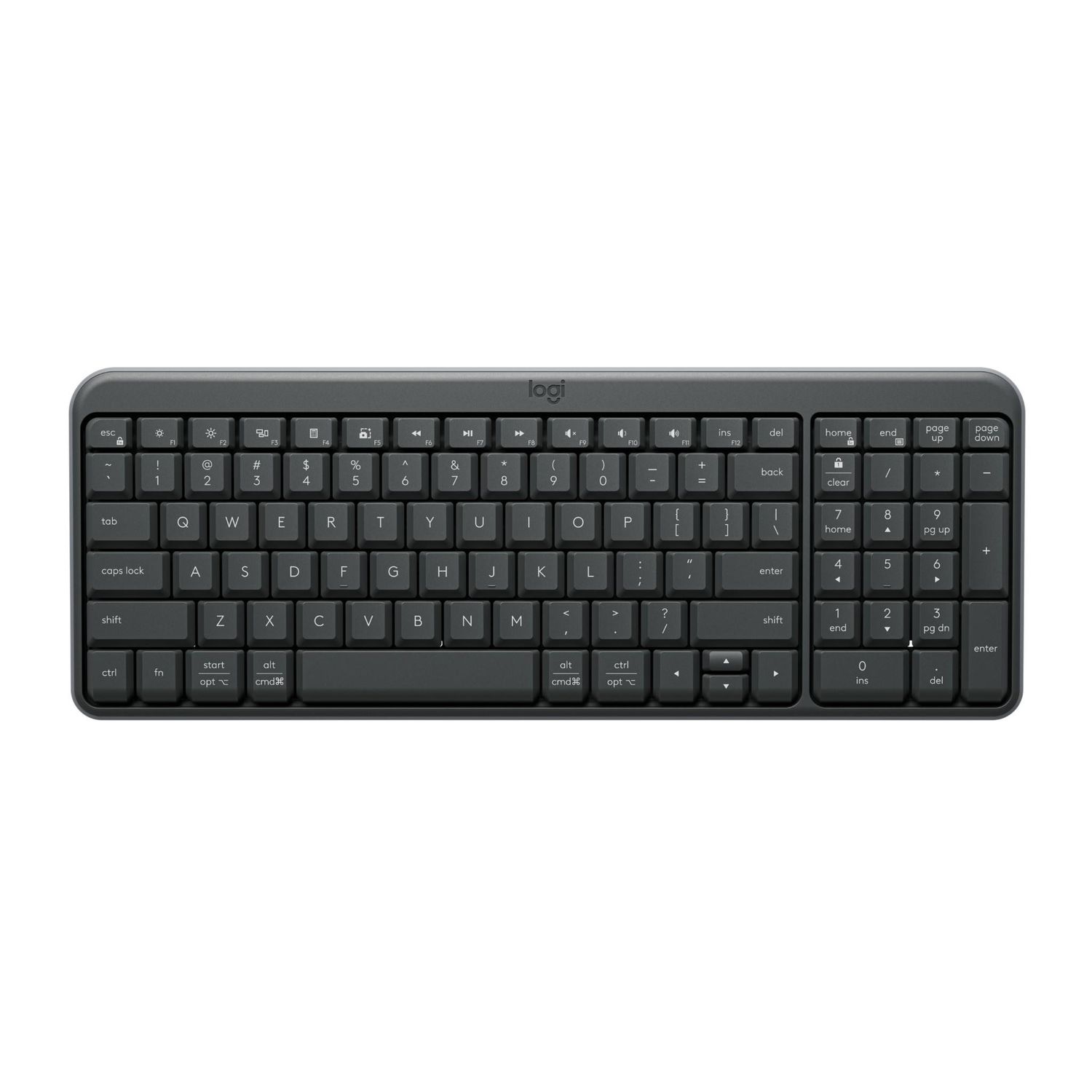 Logitech K250 Bluetooth Keyboard (Graphite)
