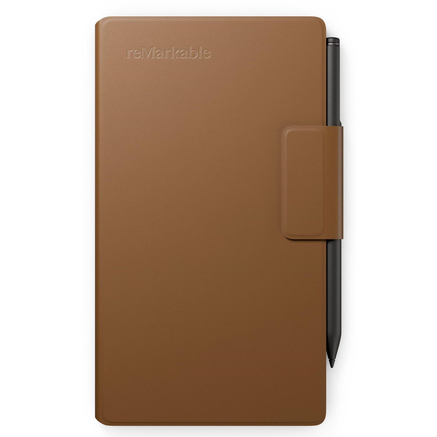 reMarkable Premium Leather Book Folio for reMarkable Paper Pro Move (Brown)