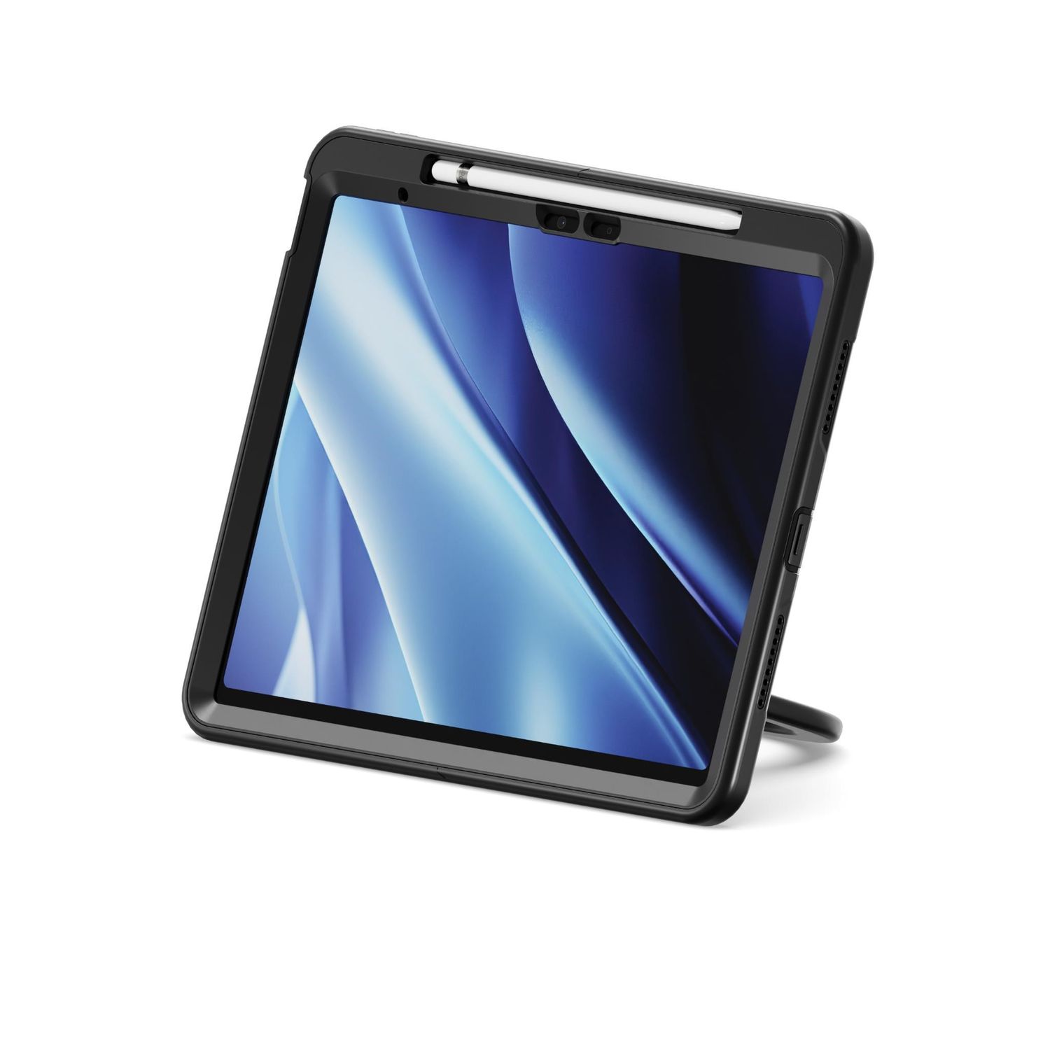 Cygnett CY5203CPGRP GripStand Case for iPad Air 13' M3/M2 (Black)