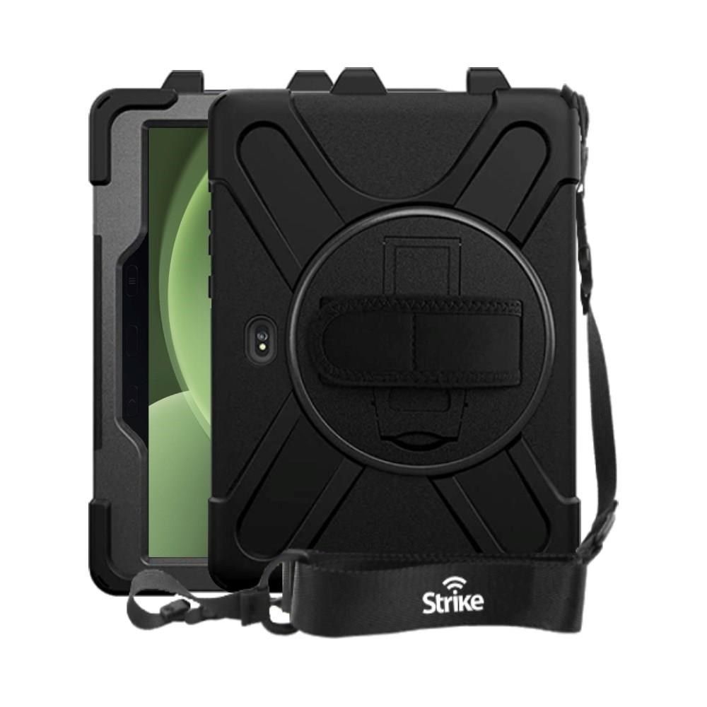 Strike CAS-STKHTA5P Rugged Case with Hand Strap &amp; Lanyard for Samsung Galaxy Tab Active5 Pro (Black)
