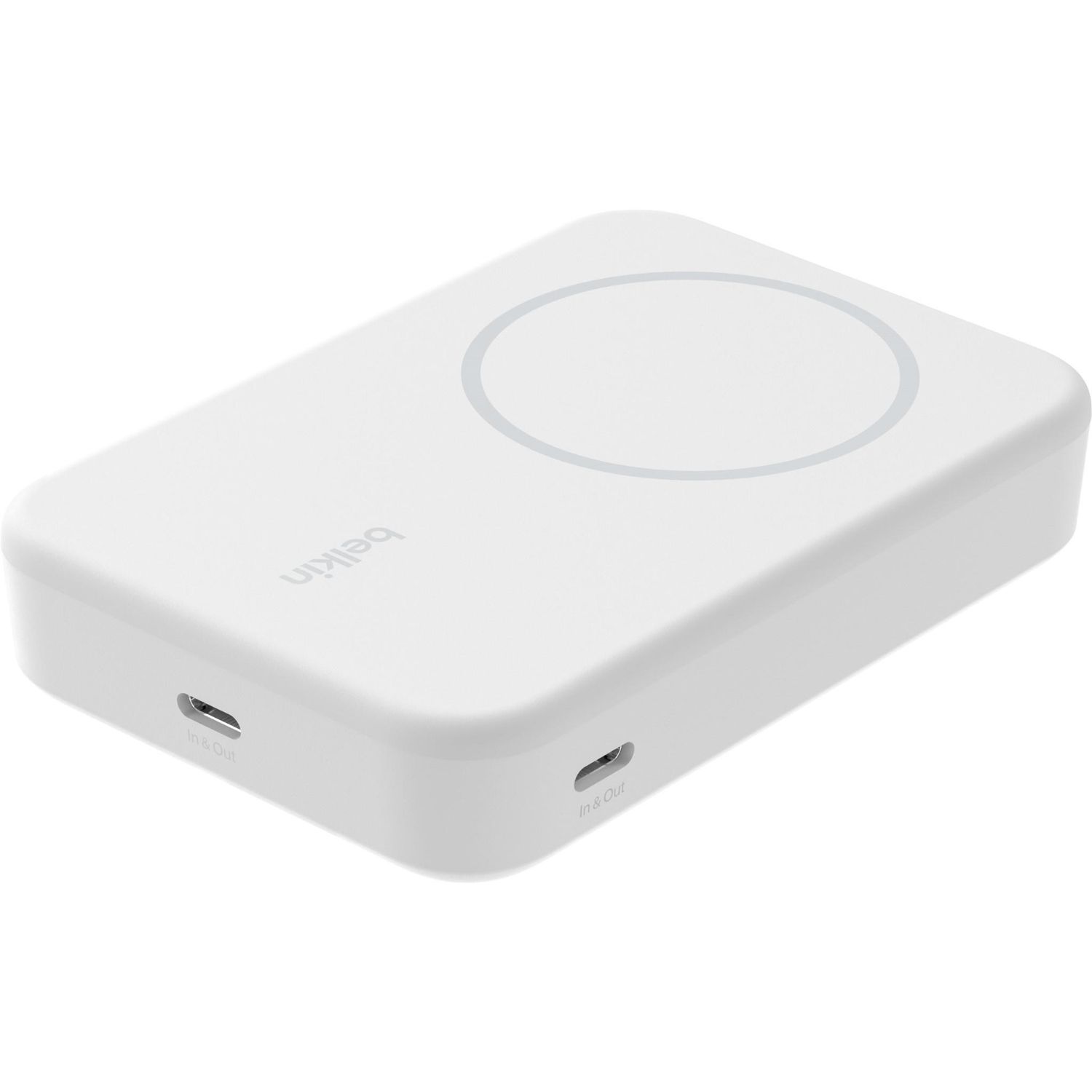Belkin BoostCharge Pro Magnetic 10K Qi2 15W Power Bank (White)