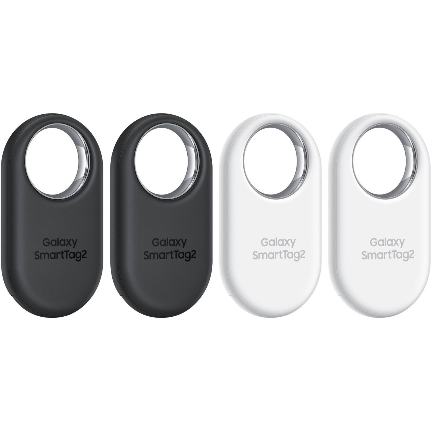 Samsung Smart Tag2 Bluetooth Tracker 4 Pack (Black/White)