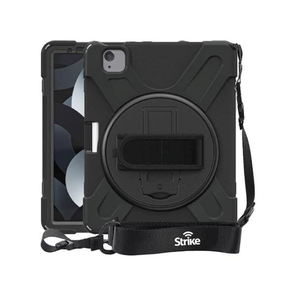 Strike CAS-STK APP IPAD PRO 11 2024 RGDL Rugged Case with Hand Strap and Lanyard for Apple iPad Pro 11 [2024] (Black)