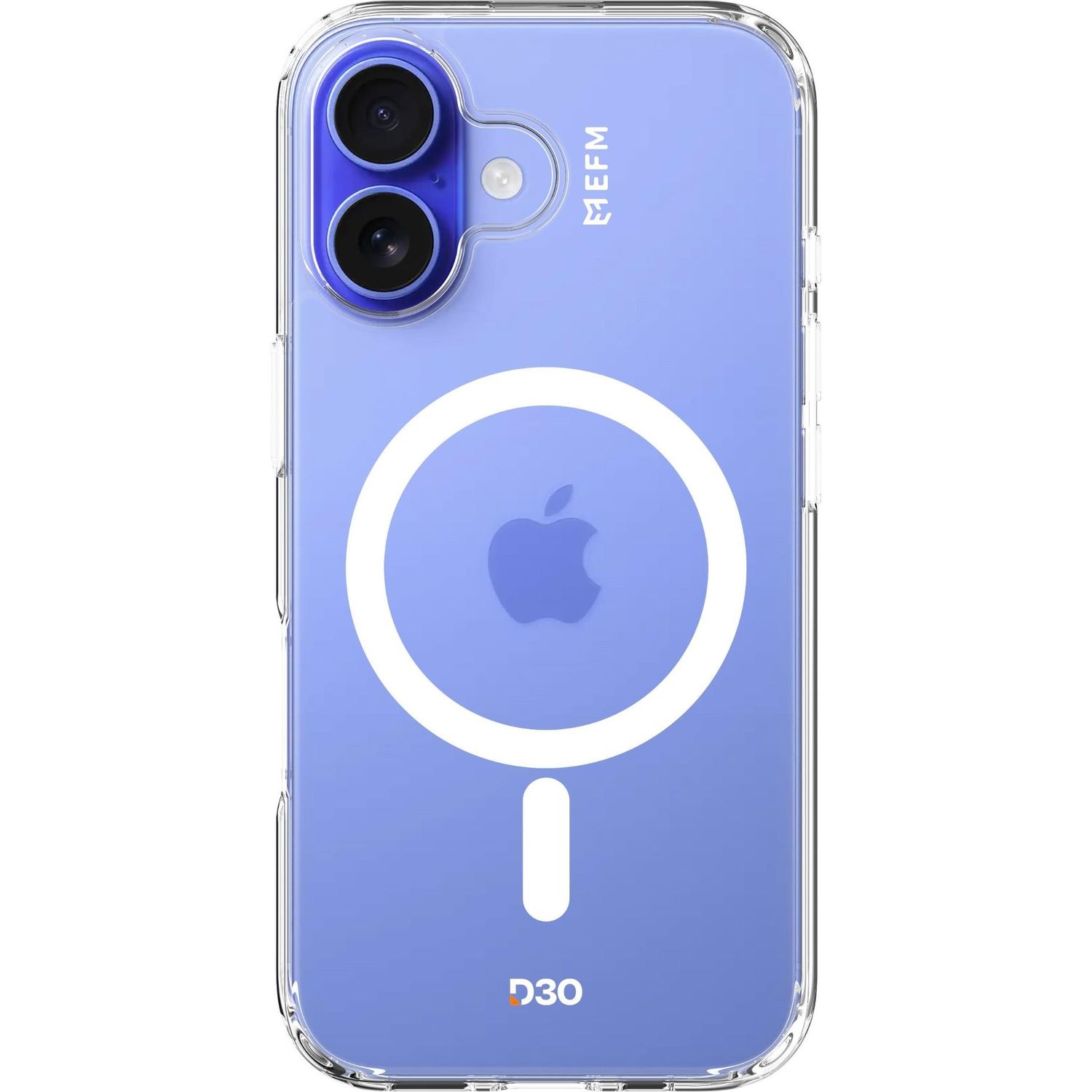 EFM Manhattan Case with D3O Bio for iPhone 16 (Clear)