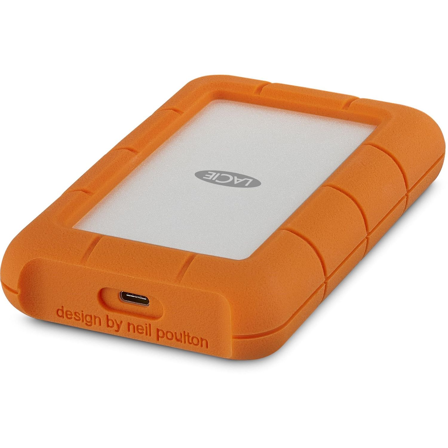 LaCie Rugged 5TB USB-C Portable Hard Drive
