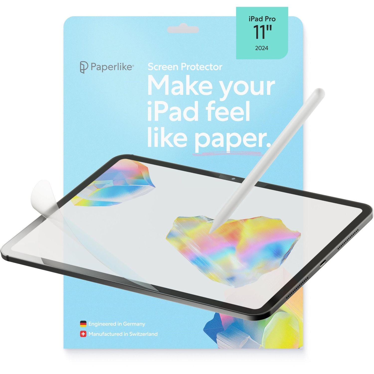 Paperlike Screen Protector v3.0 for iPad Pro 11' M4