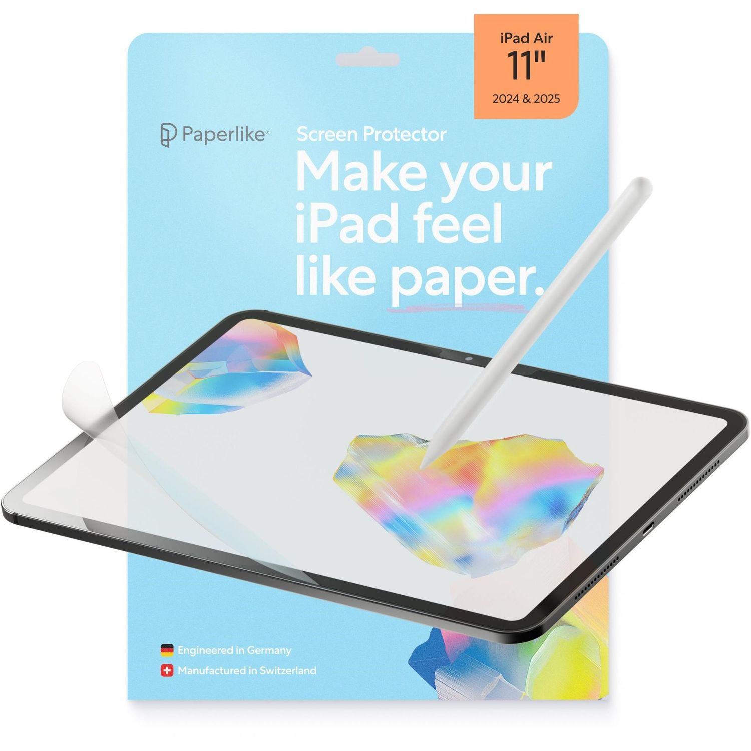 Paperlike Screen Protector v3.0 for iPad Air 11' M4/M3/M2
