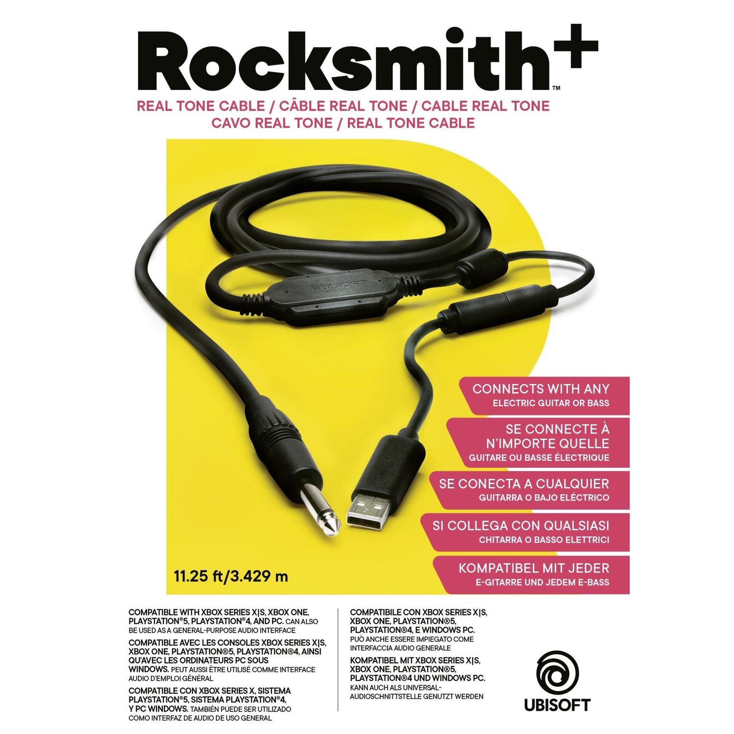 Rocksmith+ Real Tone Guitar Cable