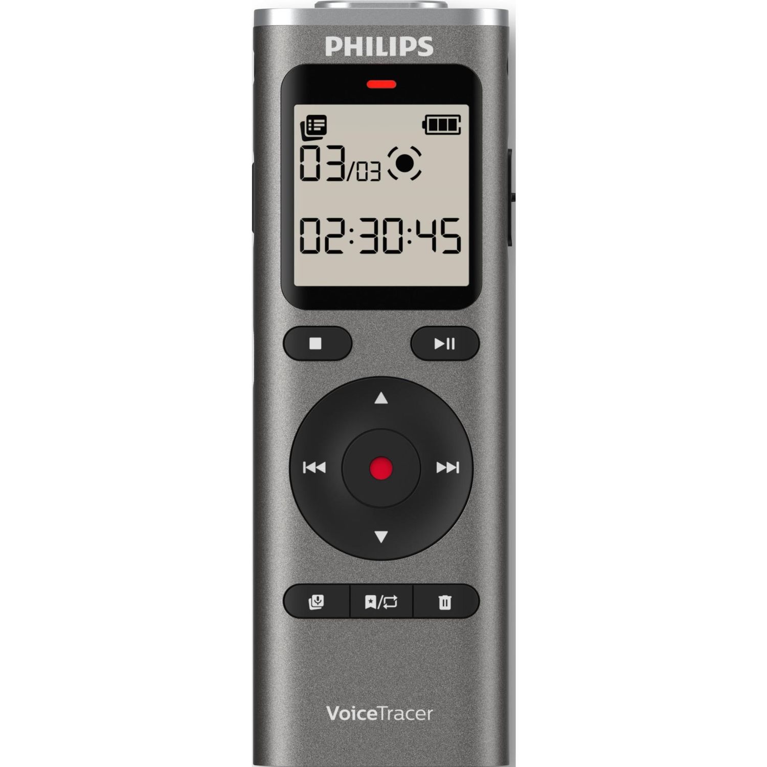 Philips DVT1170 8GB Mono Voice Recorder