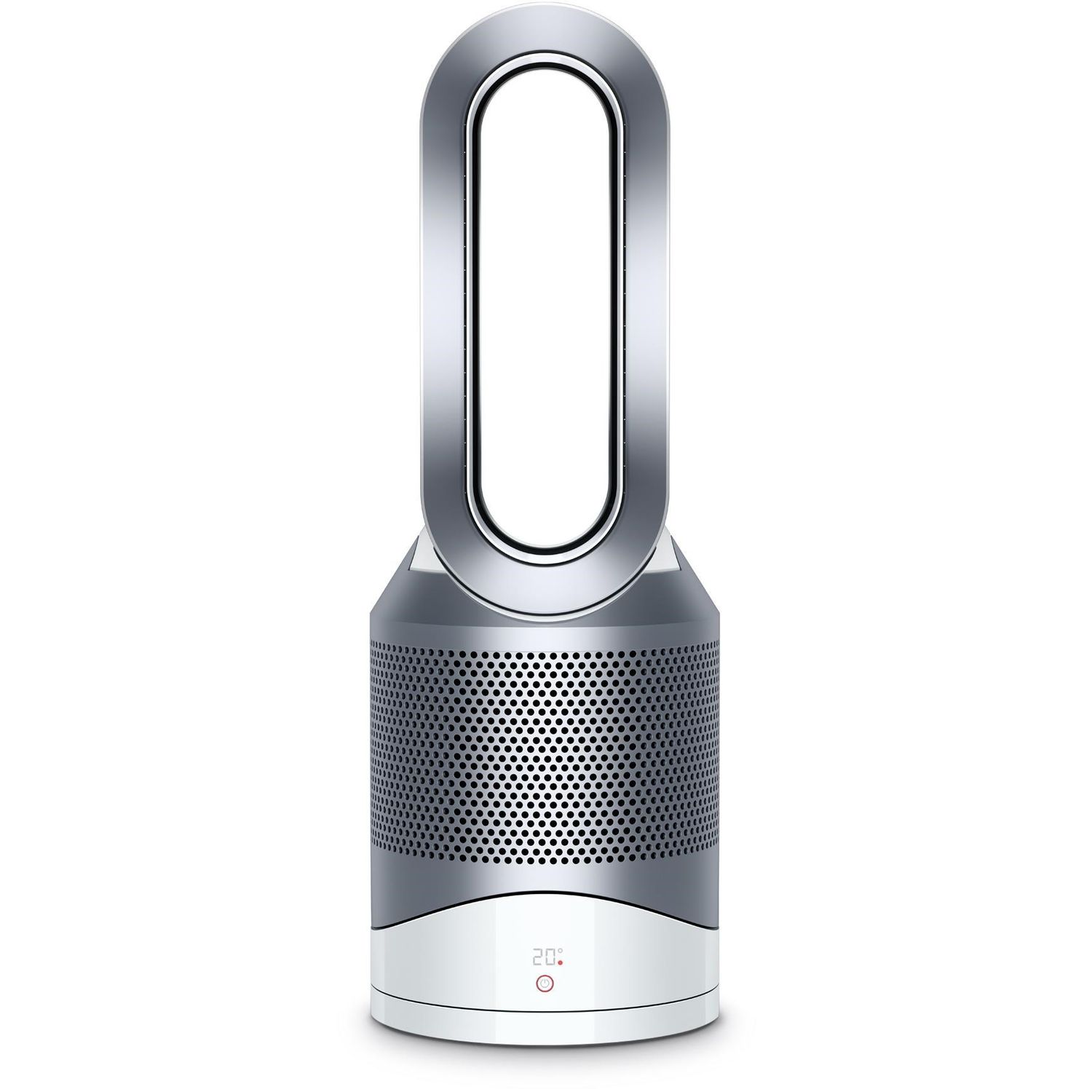 Dyson HP00 Pure Hot+Cool Purifying Fan Heater (White/Silver) [2021]