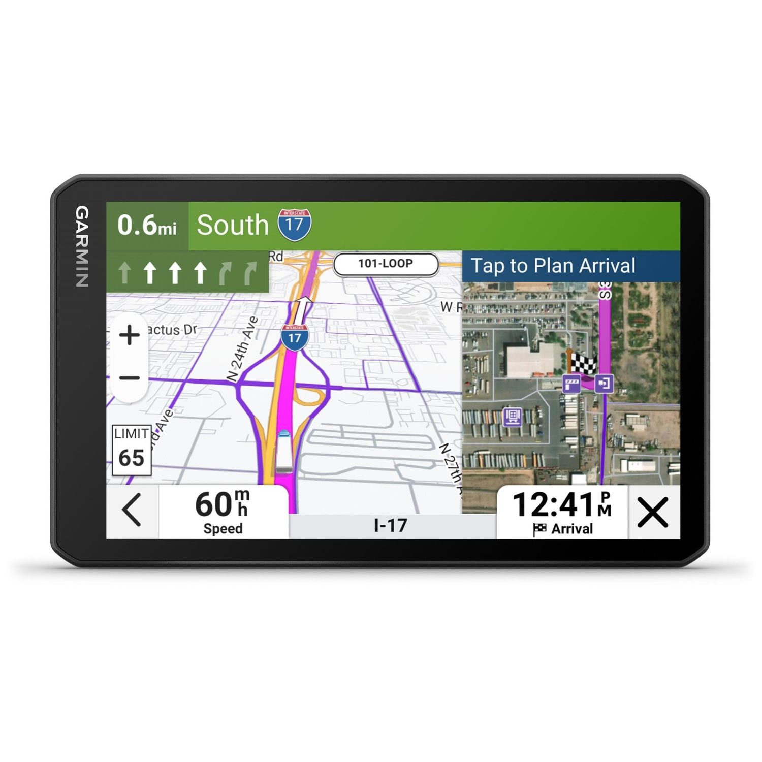 Garmin dezl� LGV720 MT-S. GPS Truck Navigation