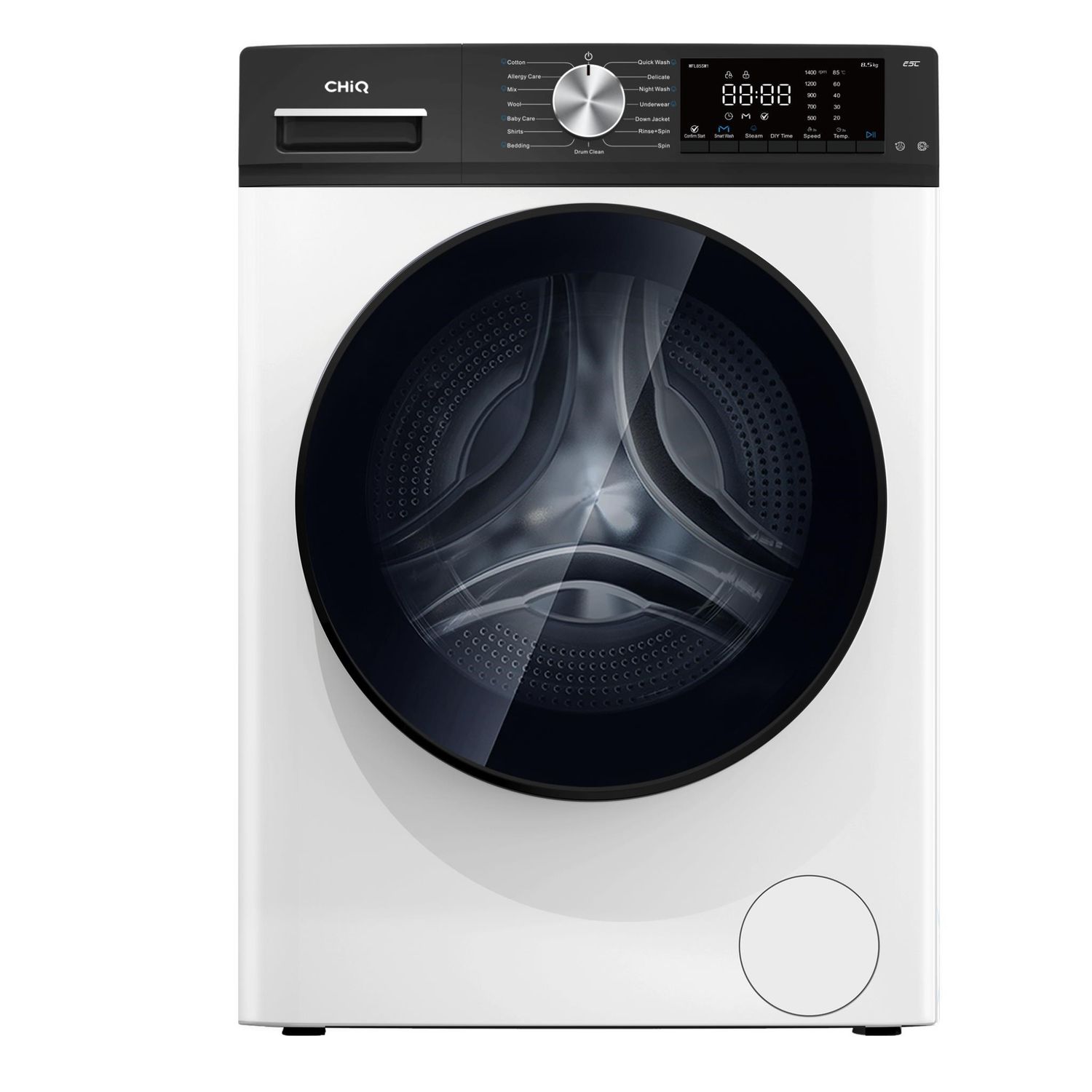 CHiQ WFL85SW1 8.5kg Front Load Washer