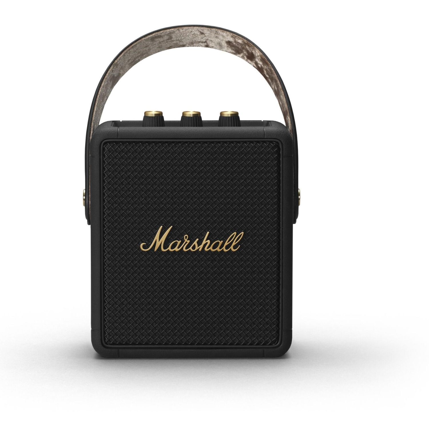 Marshall Stockwell II Wireless Speaker (Black &amp; Brass)