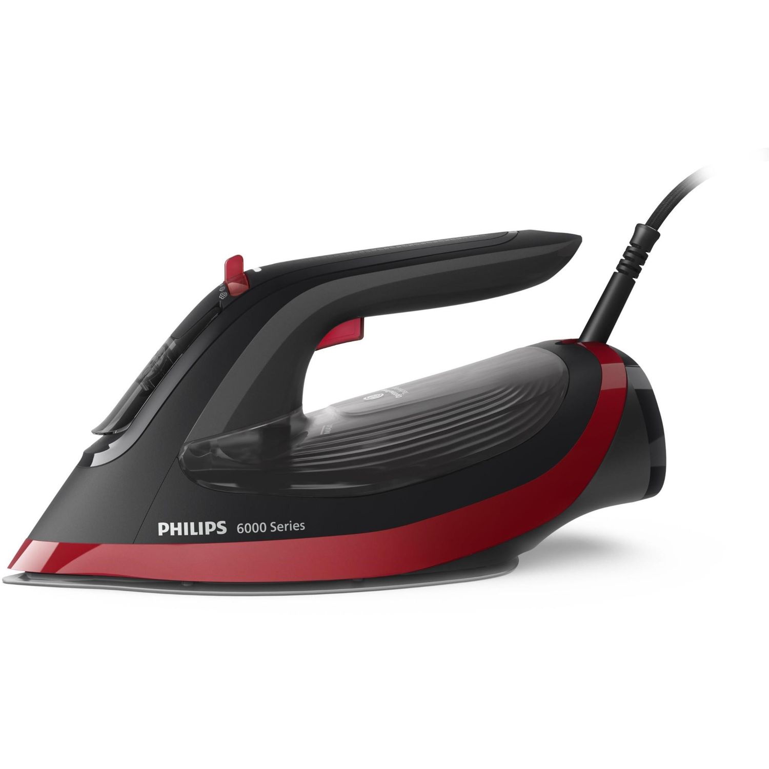 Philips OptimalTEMP 6000 Series Steam Iron (Red/Black)
