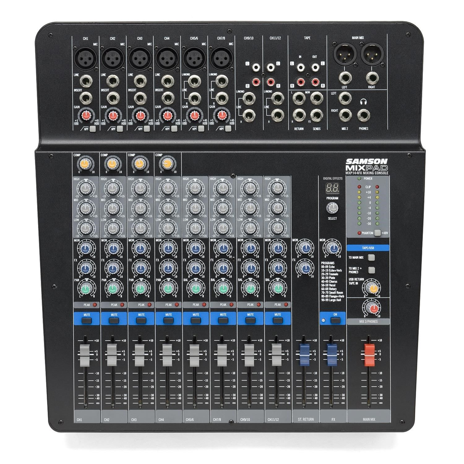 Samson MXP144FX 14 Channel Mixer with EFX &amp; USB