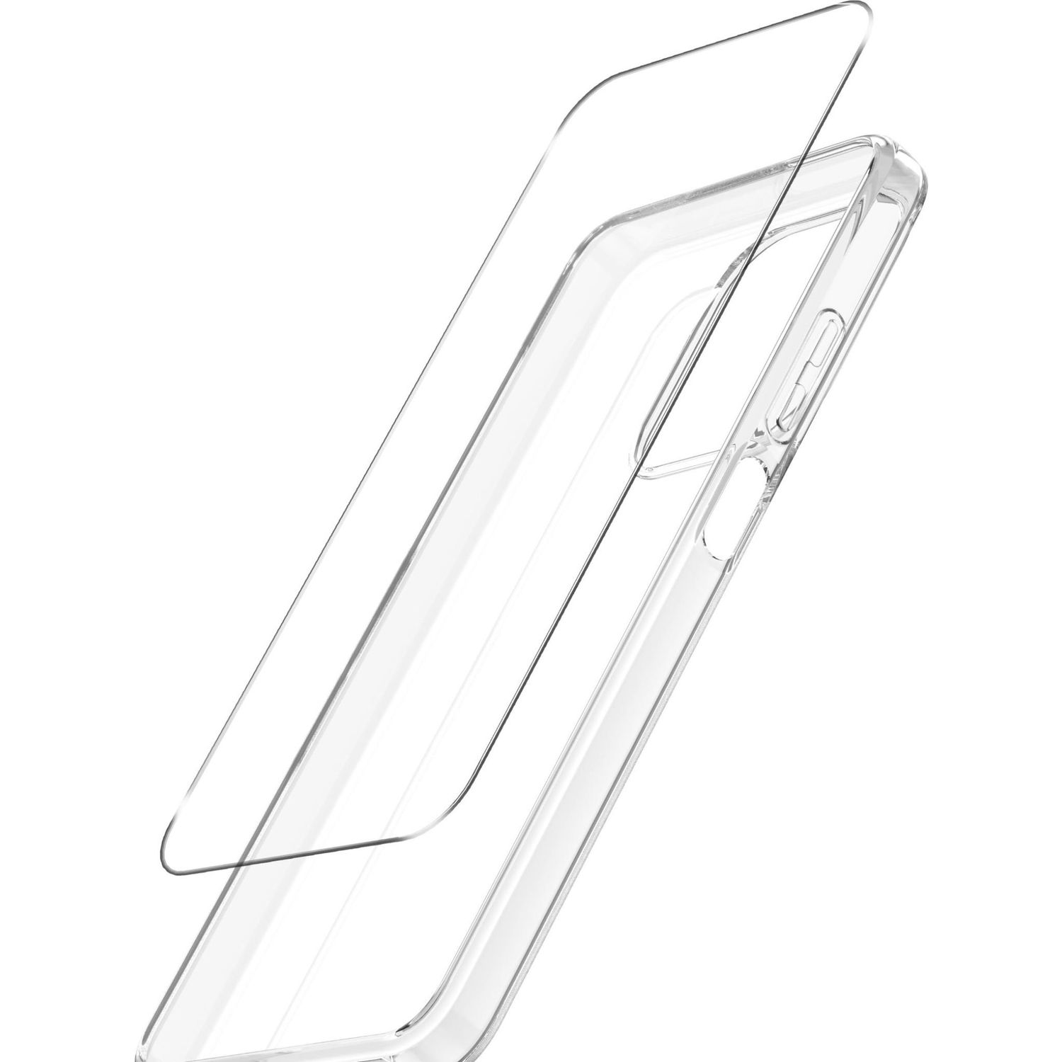 ITSKINS Case with Screen Protector for OPPO A5X (Clear)
