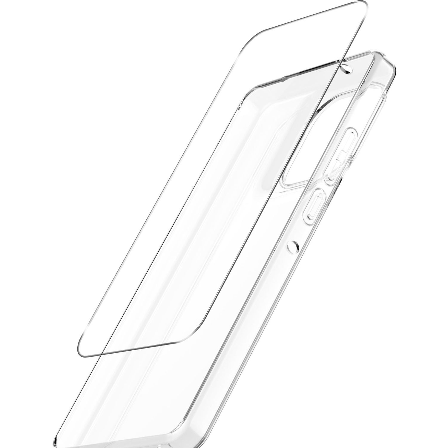 ITSKINS Case with Screen Protector for moto G86 (Clear)
