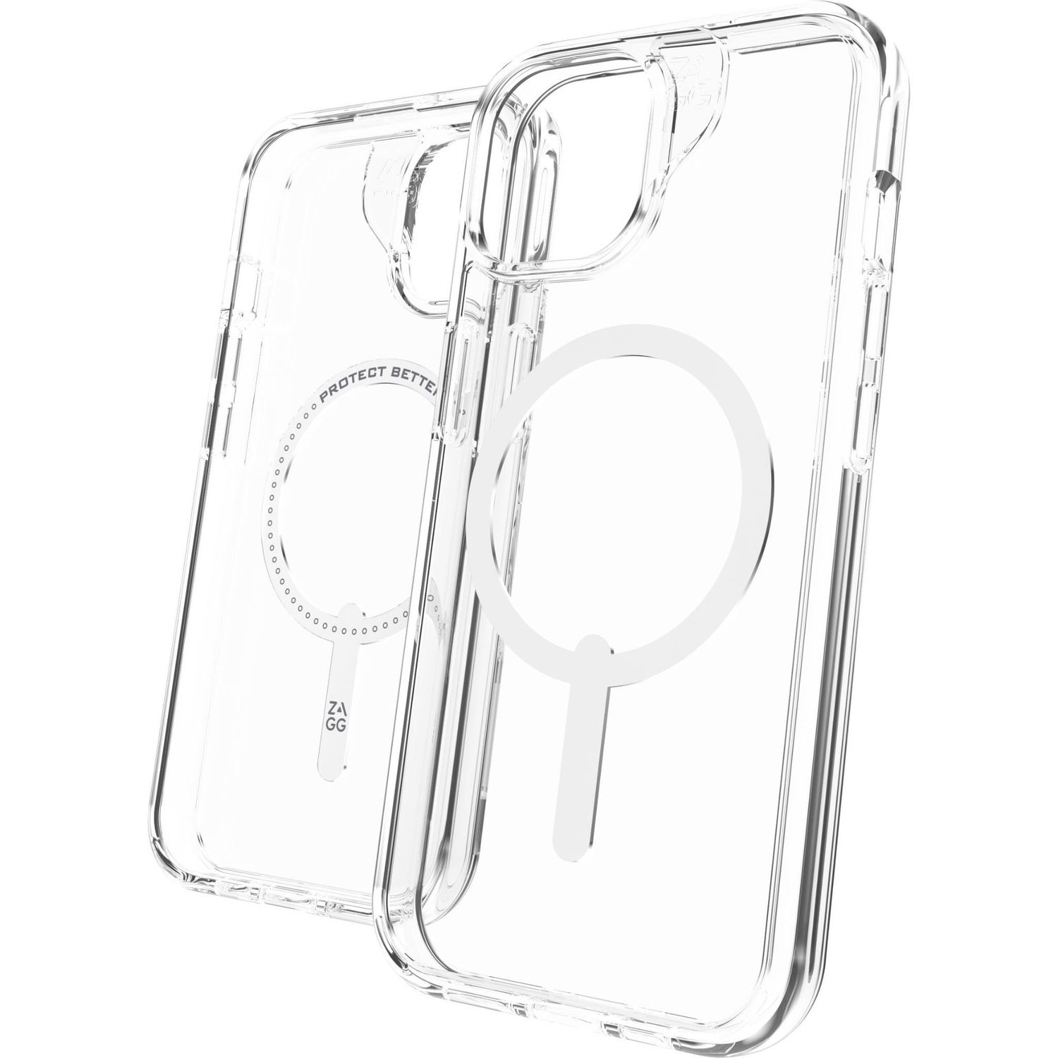 Zagg Crystal Palace Snap Case for iPhone 17e/16e/15/14/13 (Clear)