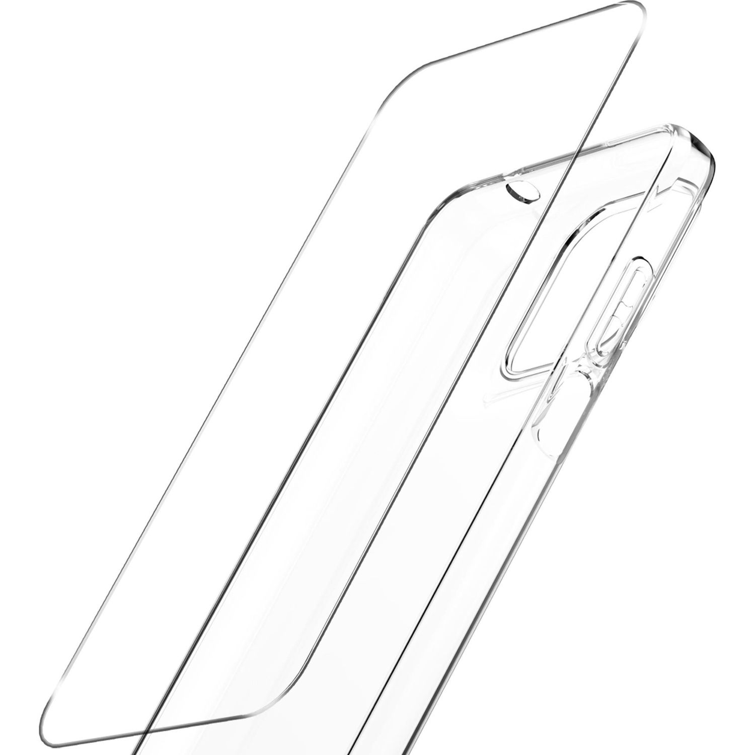 ITSKINS Case with Screen Protector for moto g15 (Clear)