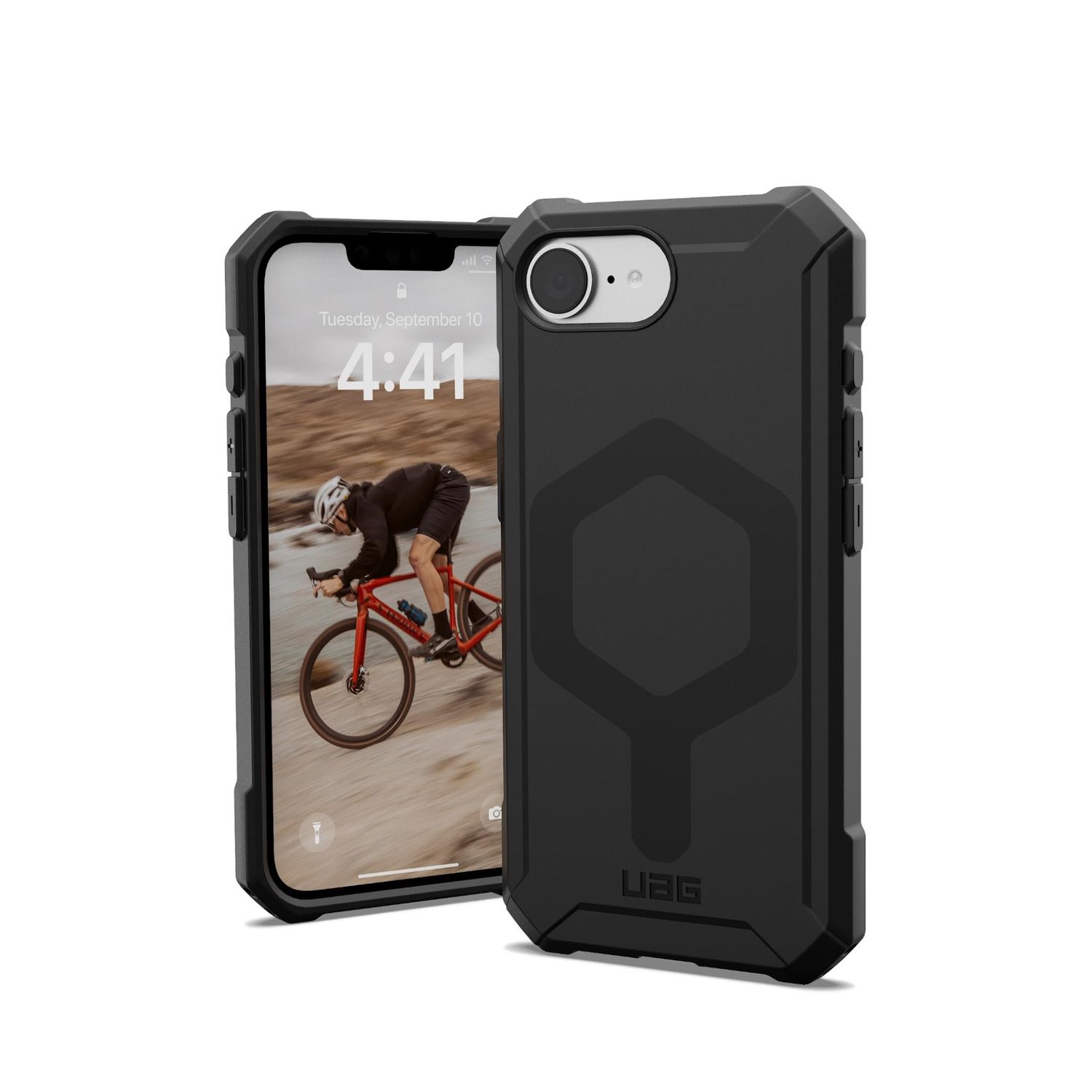 UAG 90064990 Essential Armor Case for iPhone 16e (Black)