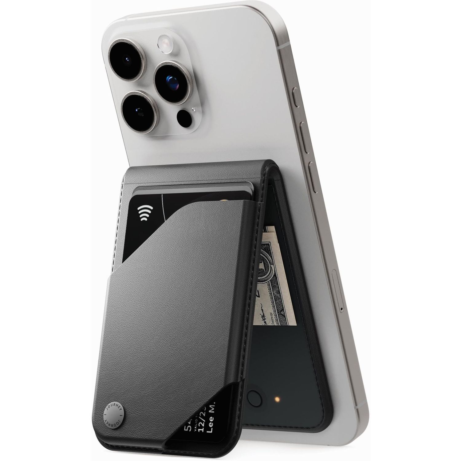 Journey LOC8 VERSA Money Clip MagSafe Finder Wallet and Stand