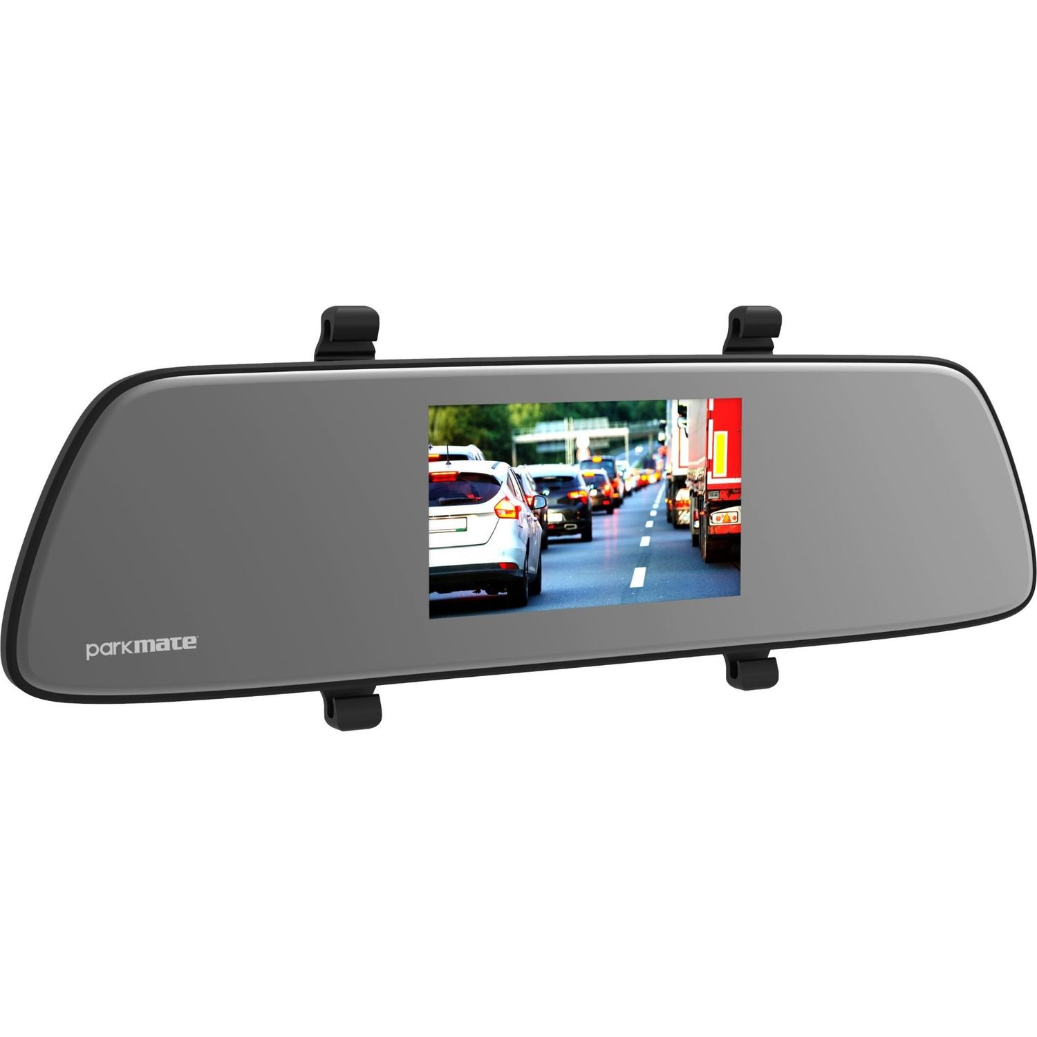Parkmate DVR Mirror with Full HD Front &amp; Rear Cameras