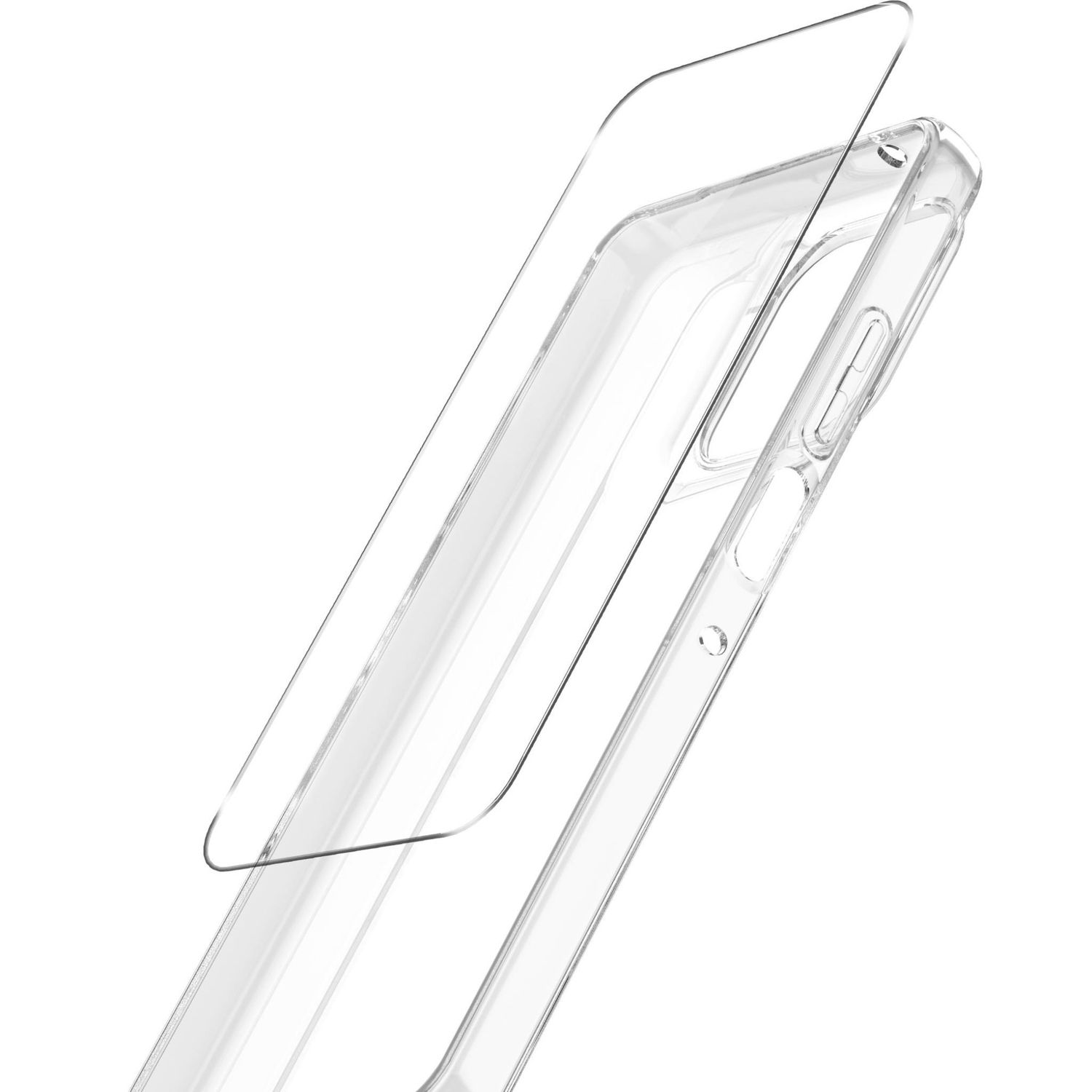 ITSKINS Case with Screen Protector for moto G56 (Clear)