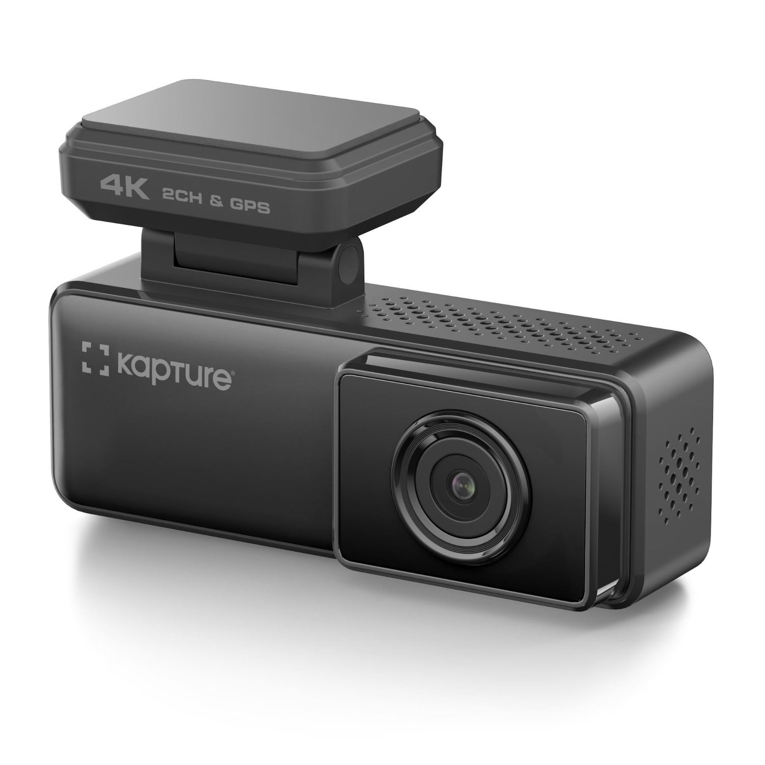 Kapture KPT-2400 4K Front and Rear Discreet Dashcam with Wi-Fi and GPS