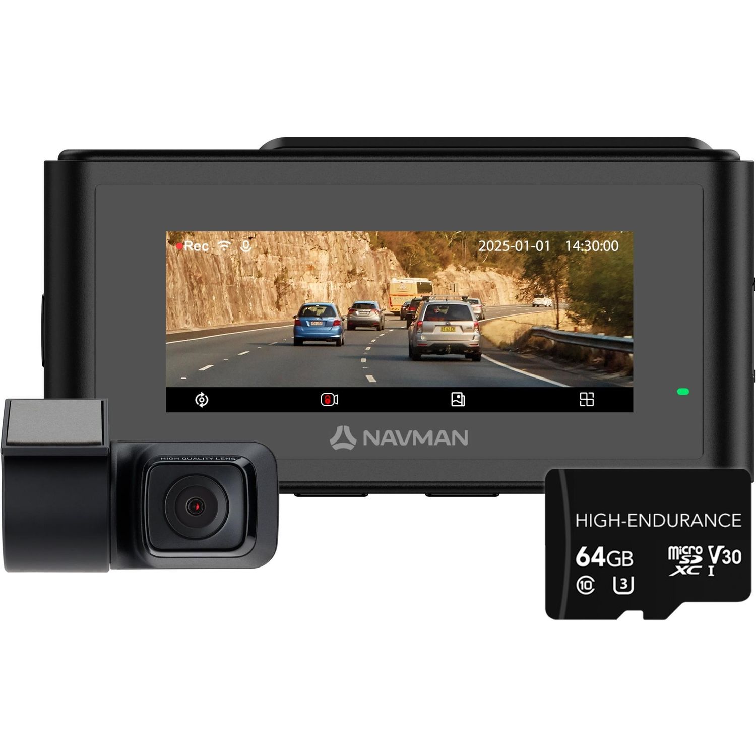 Navman MiVue True 4K DC Dash Camera