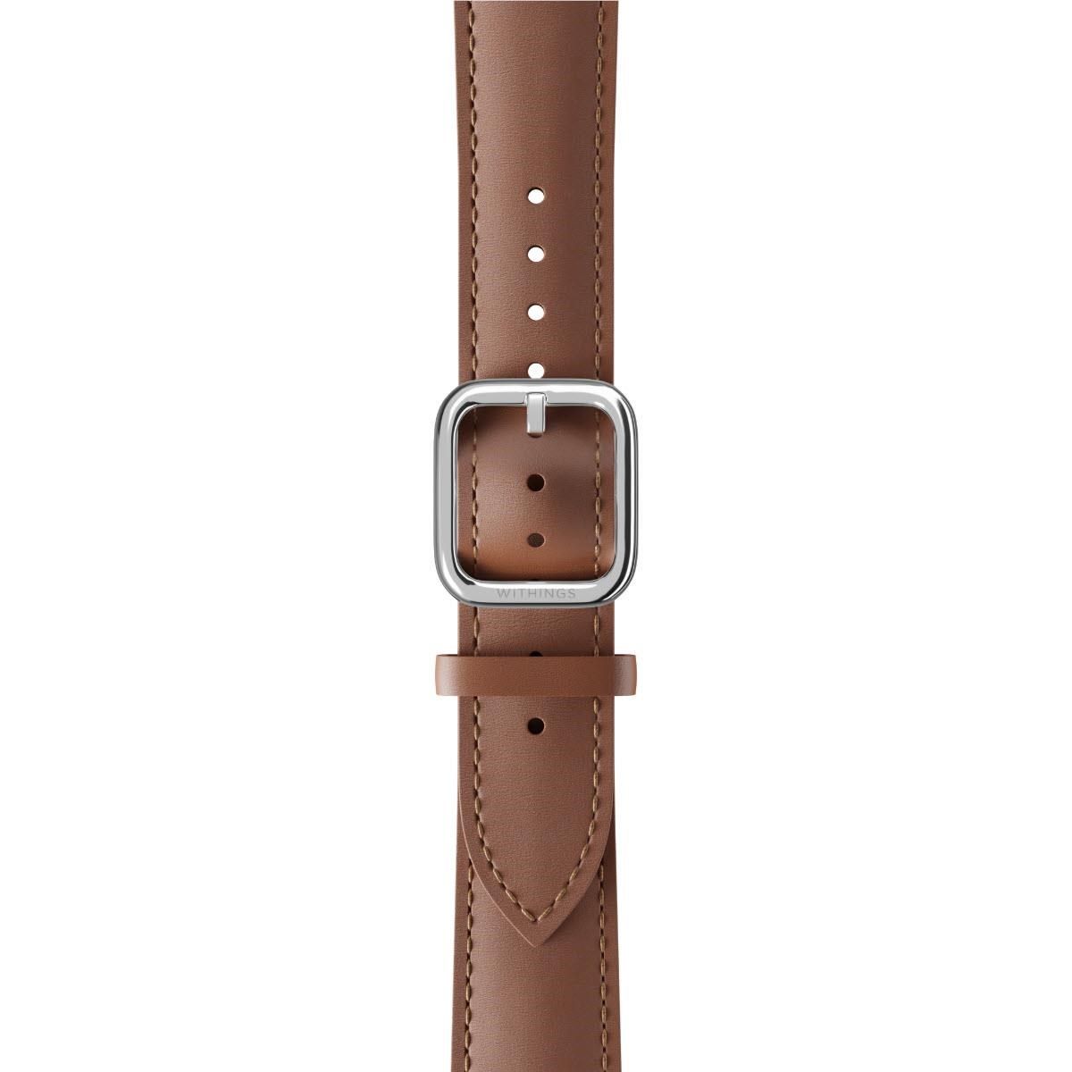 Withings Leather Wristband 18mm (Brown)