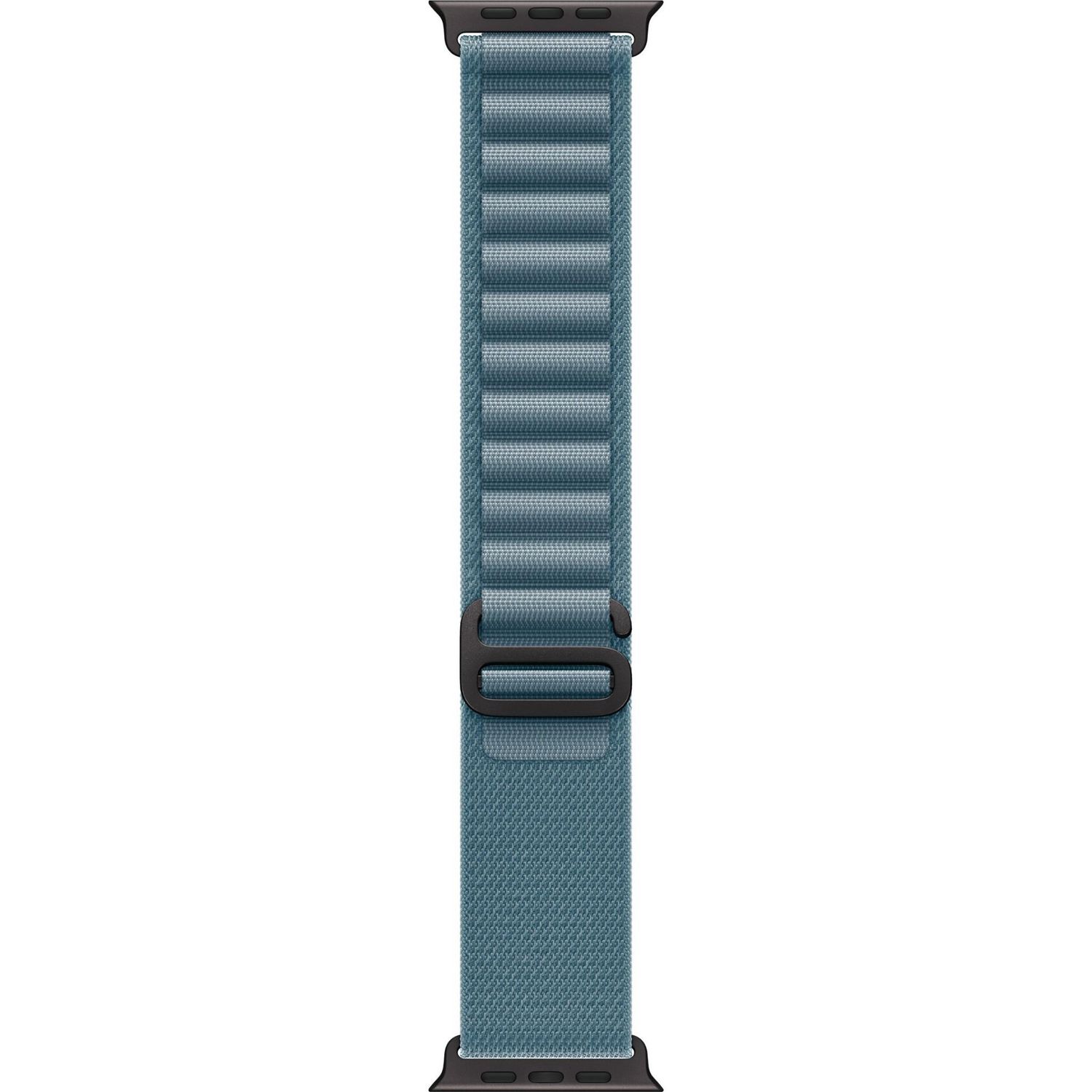 Apple Watch 49mm [Light Blue] Alpine�Loop�[Small] - [Black Titanium Finish]