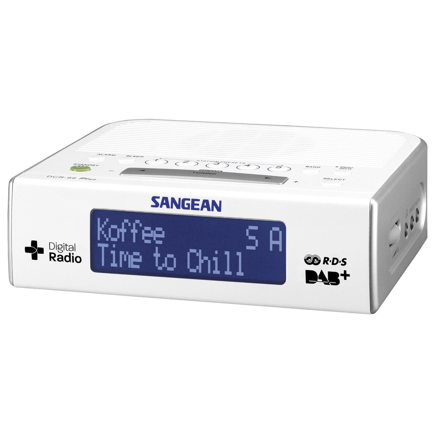 Sangean DCR89 DAB+ Digital Clock Radio