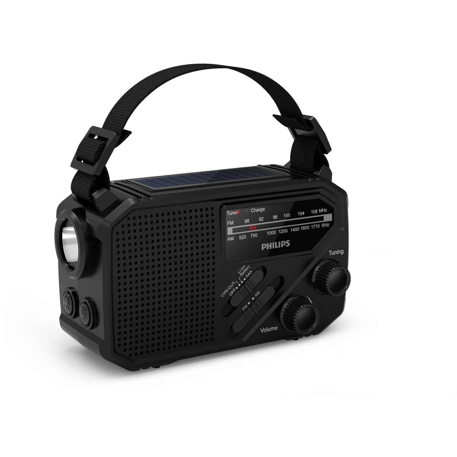 Philips TAR1609/00 Portable Radio with Torch