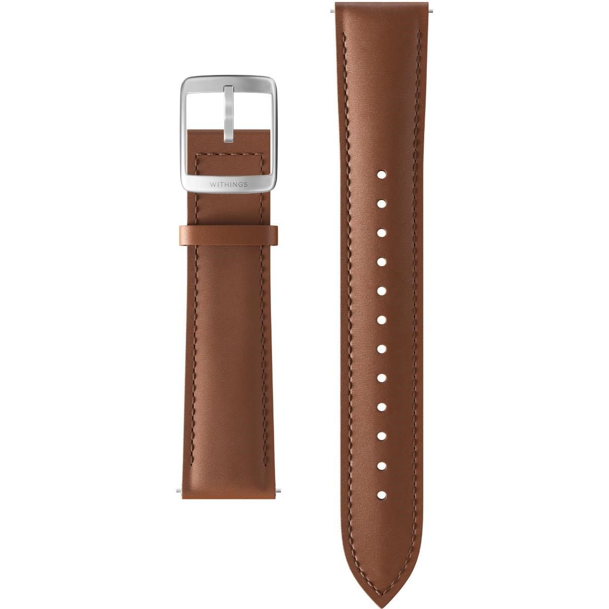 Withings Leather Wristband 20mm (Brown)