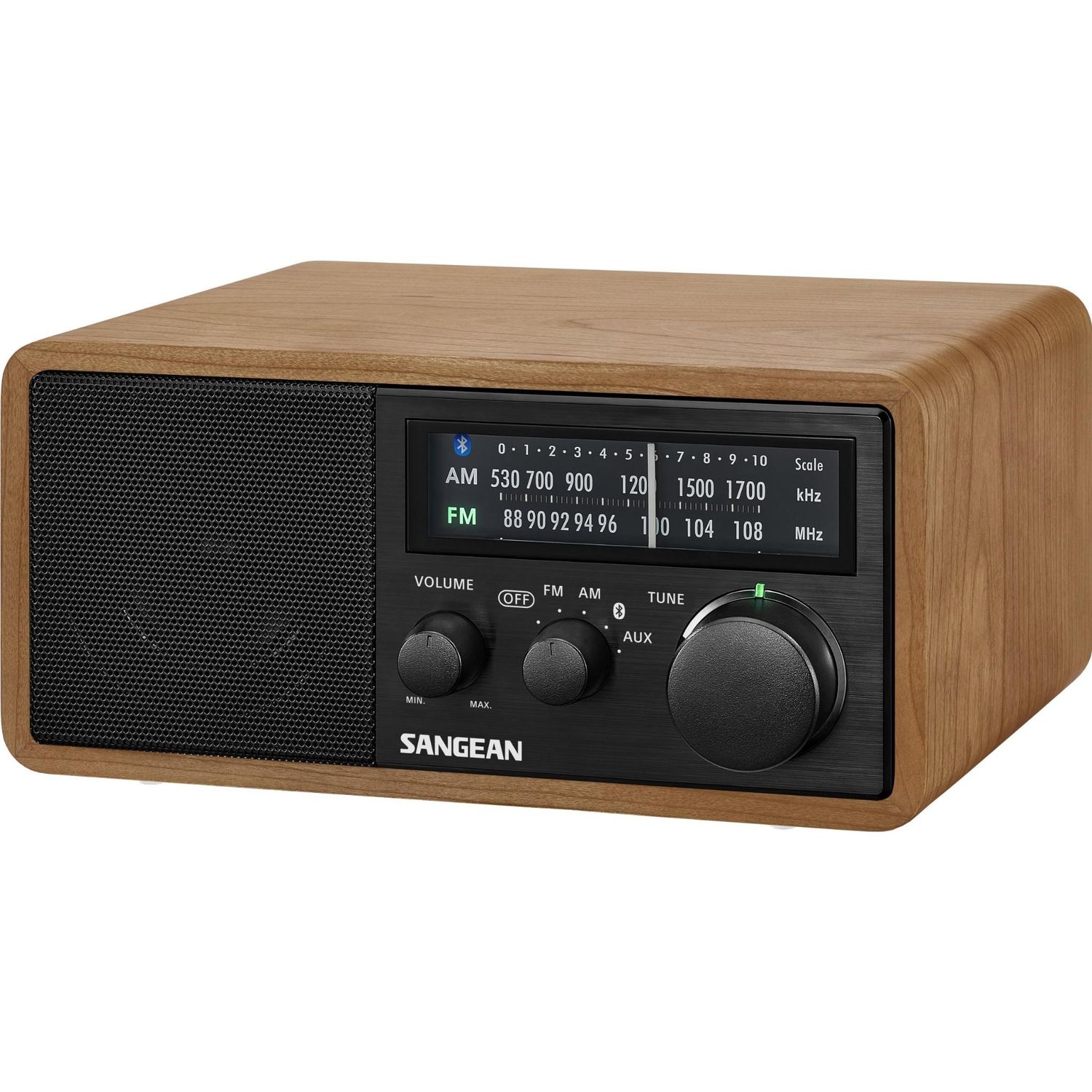 Sangean WR-11BT+ AM/FM Wooden Cabinet Radio with Bluetooth