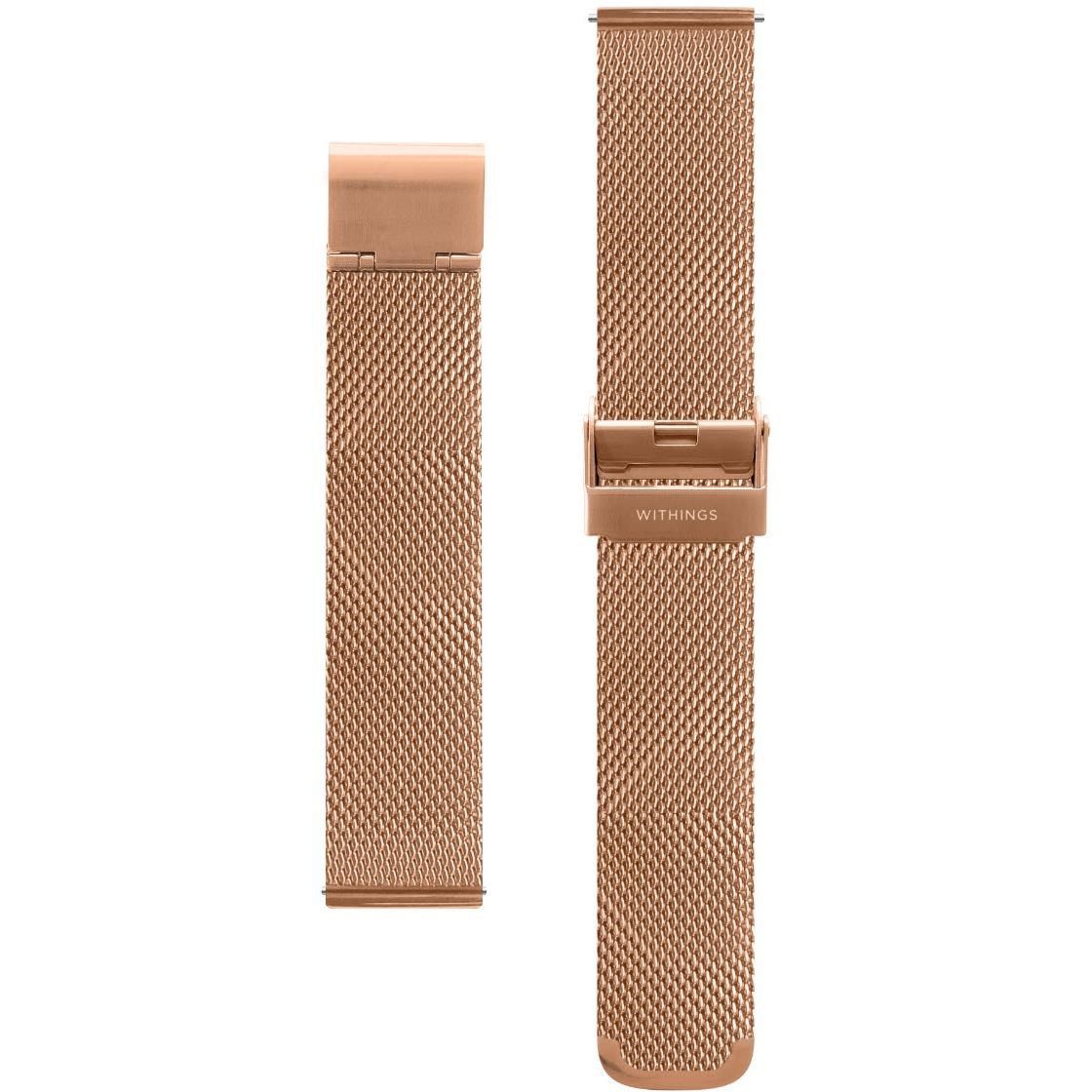 Withings Milanese Mesh Band 18mm (Rose Gold)