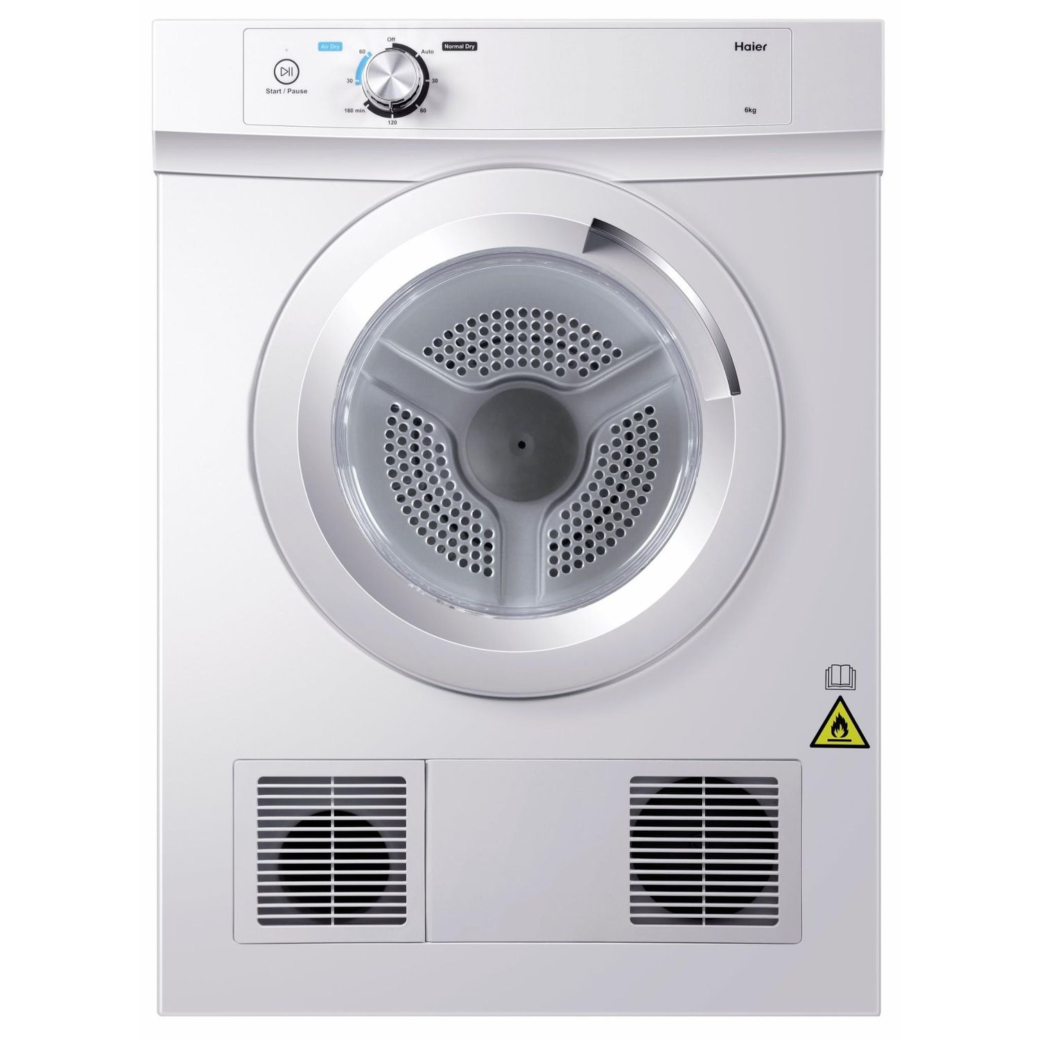 Haier HDV60A1 6kg Sensor Vented Dryer