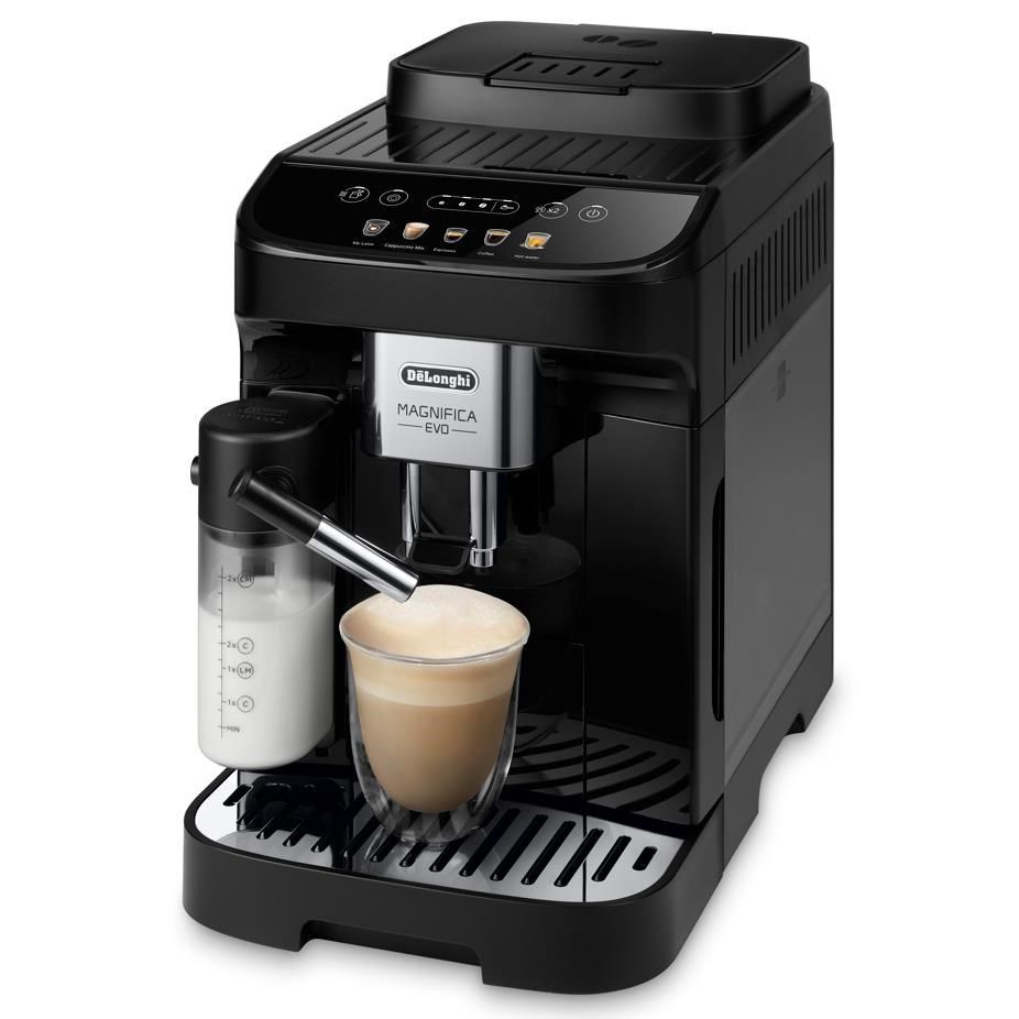 DeLonghi ECAM29062B Magnifica Evo Black Coffee Machine (Black)