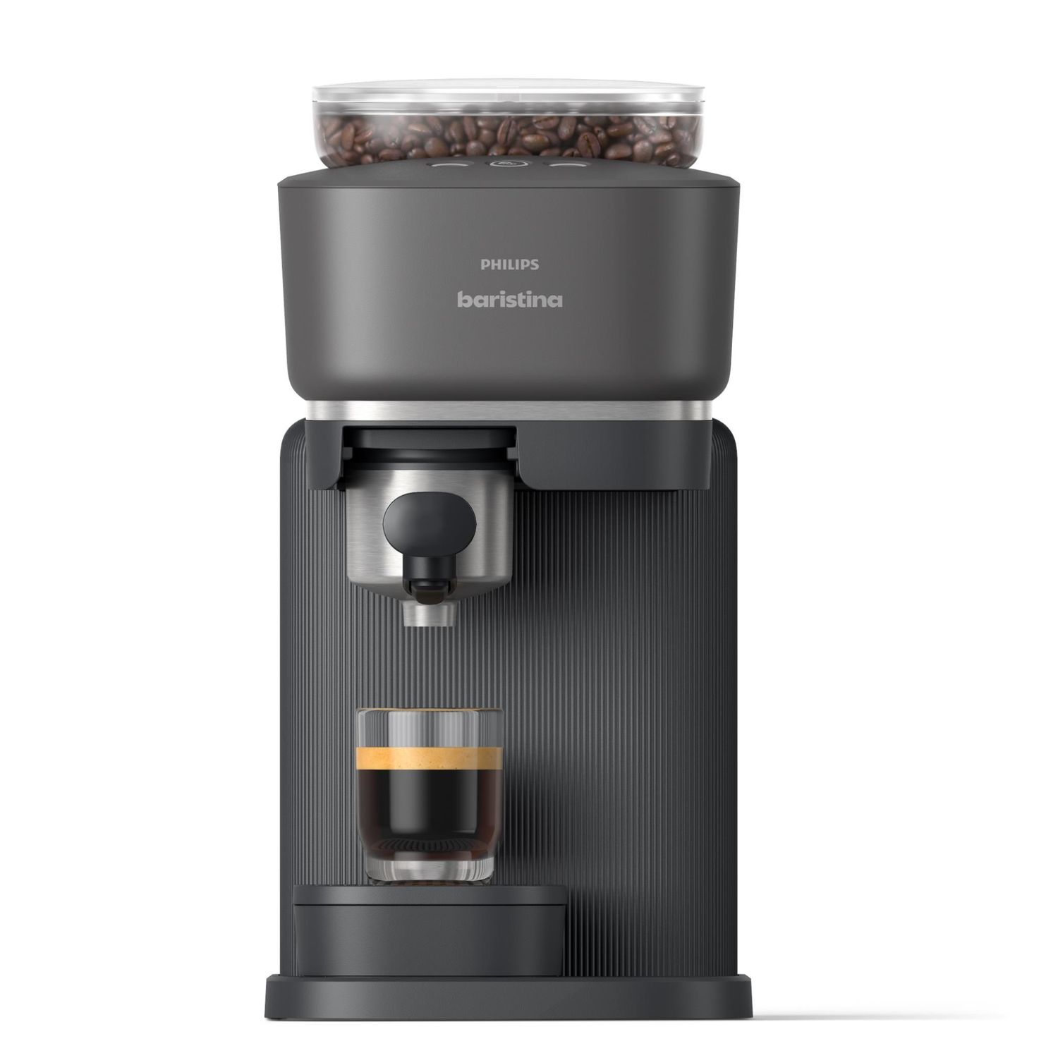 Philips Baristina Espresso Machine (Silhouette Black)