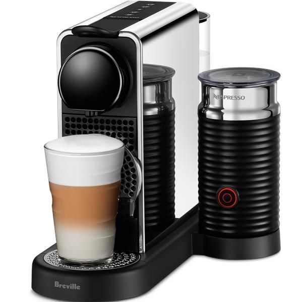 Breville Citiz&amp;milk Coffee Machine (Platinum)
