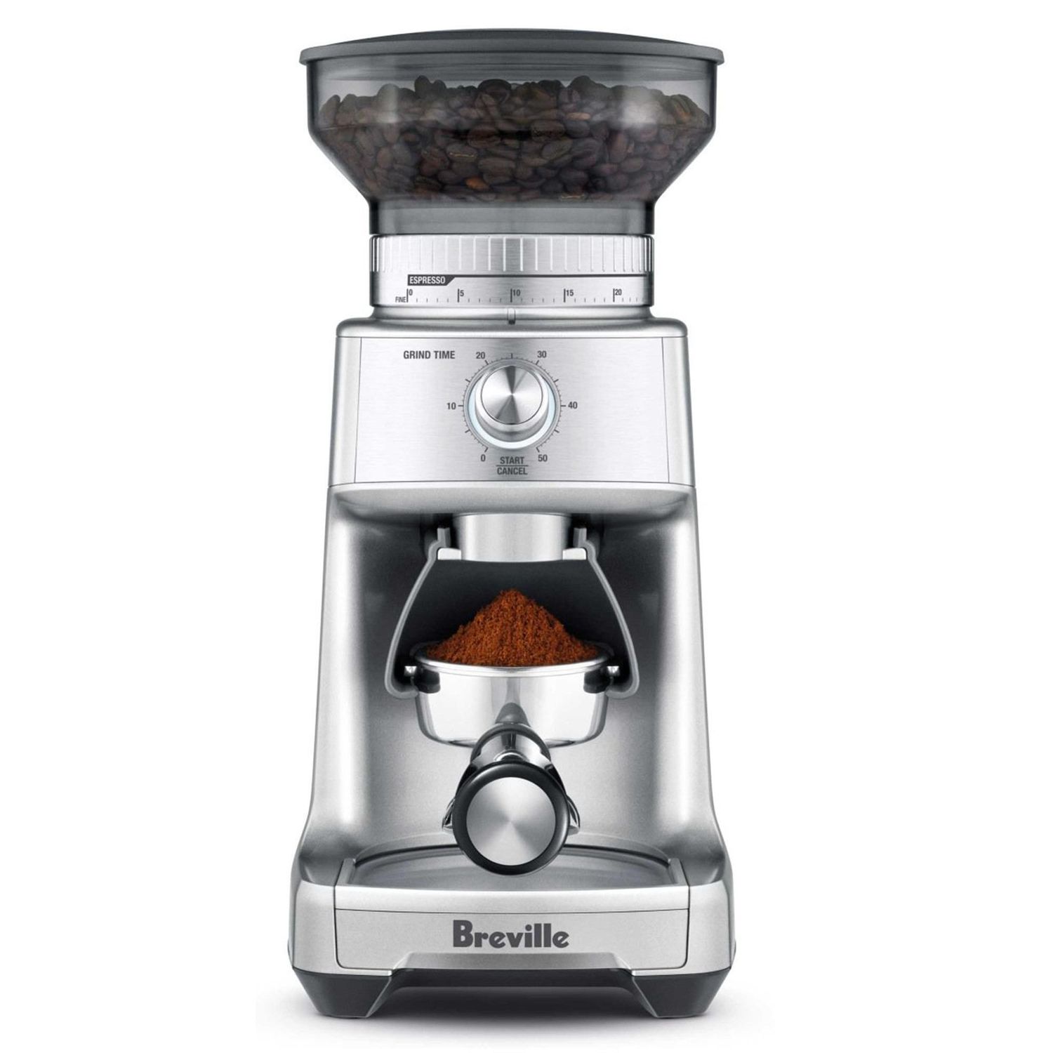 Breville BCG600 The Dose Control Pro Coffee Grinder (Silver)